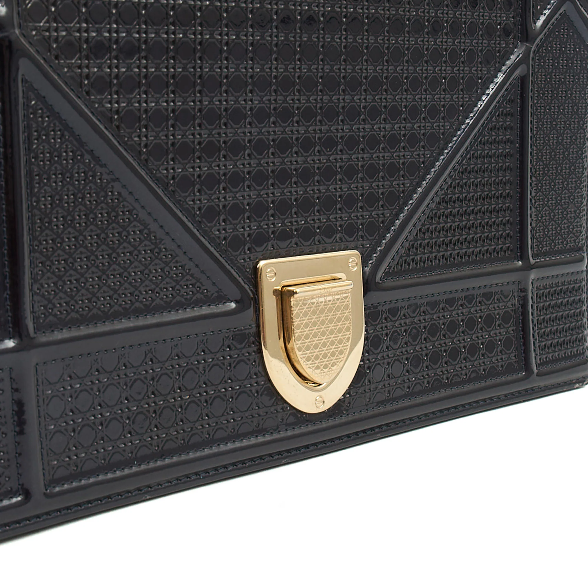 Picture of Christian Dior Shoulder Bag Diorama - Small in Blue, Leather