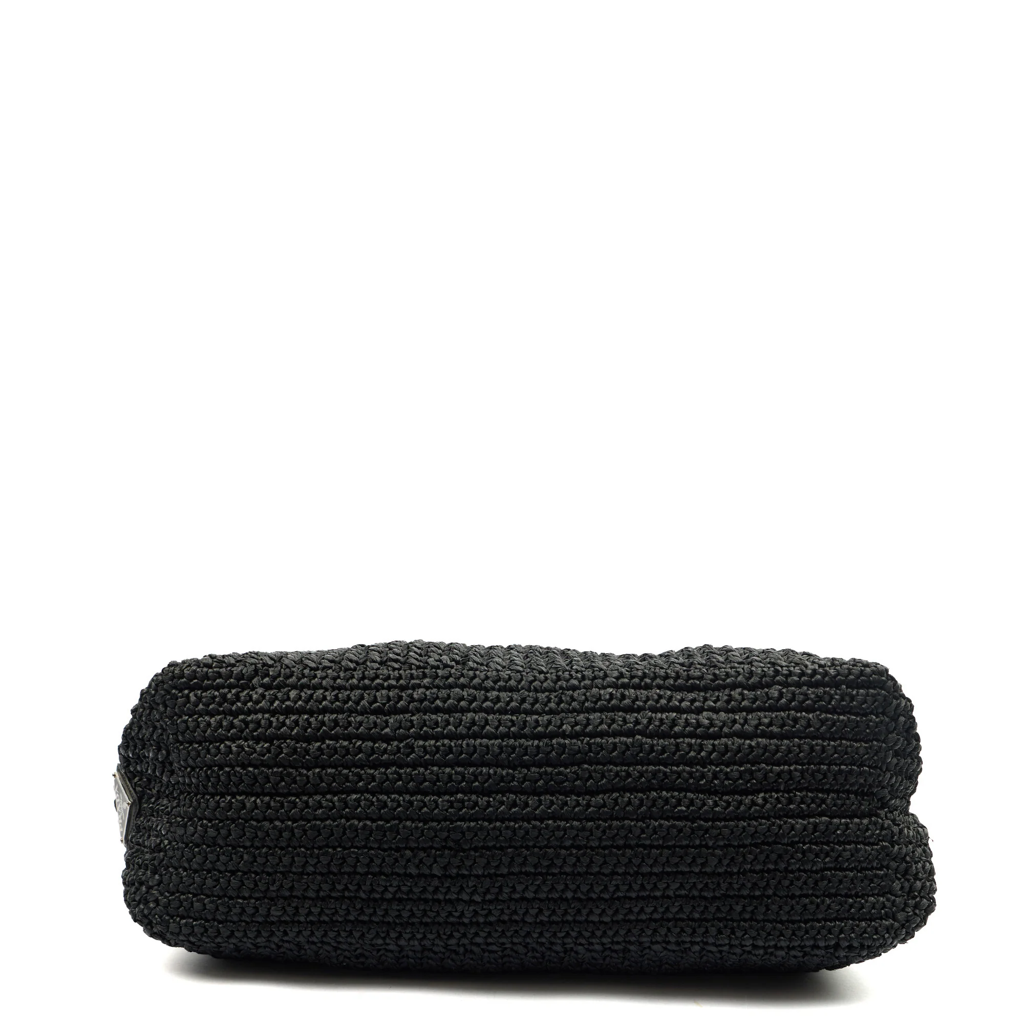 Picture of Prada Tote Raffia Summer Tote in Black, Fabric