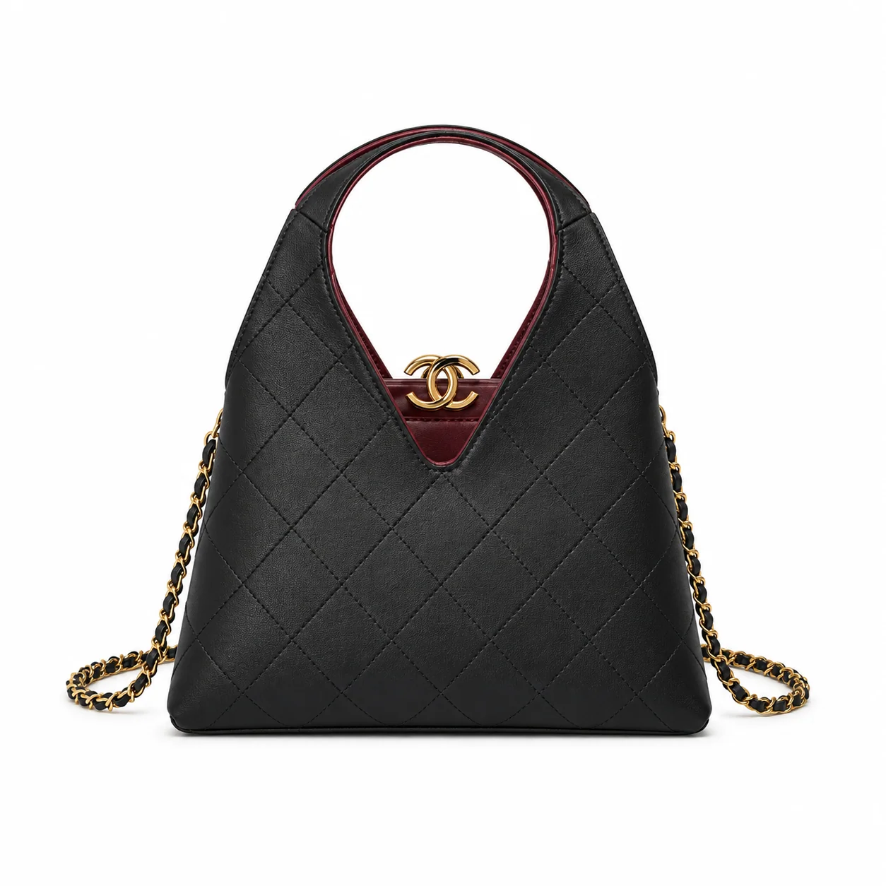 Chanel AS6390 Métiers d'Art Shopping Bag in Black