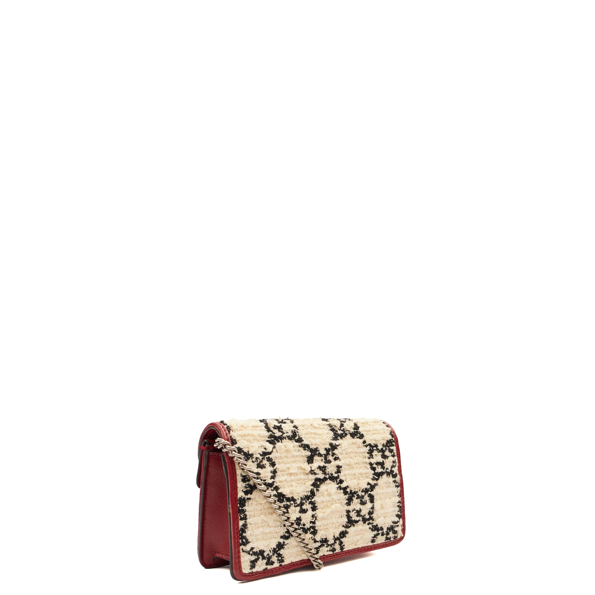 Picture of Gucci Mini Bag Dionysus - Super Mini in White, Fabric