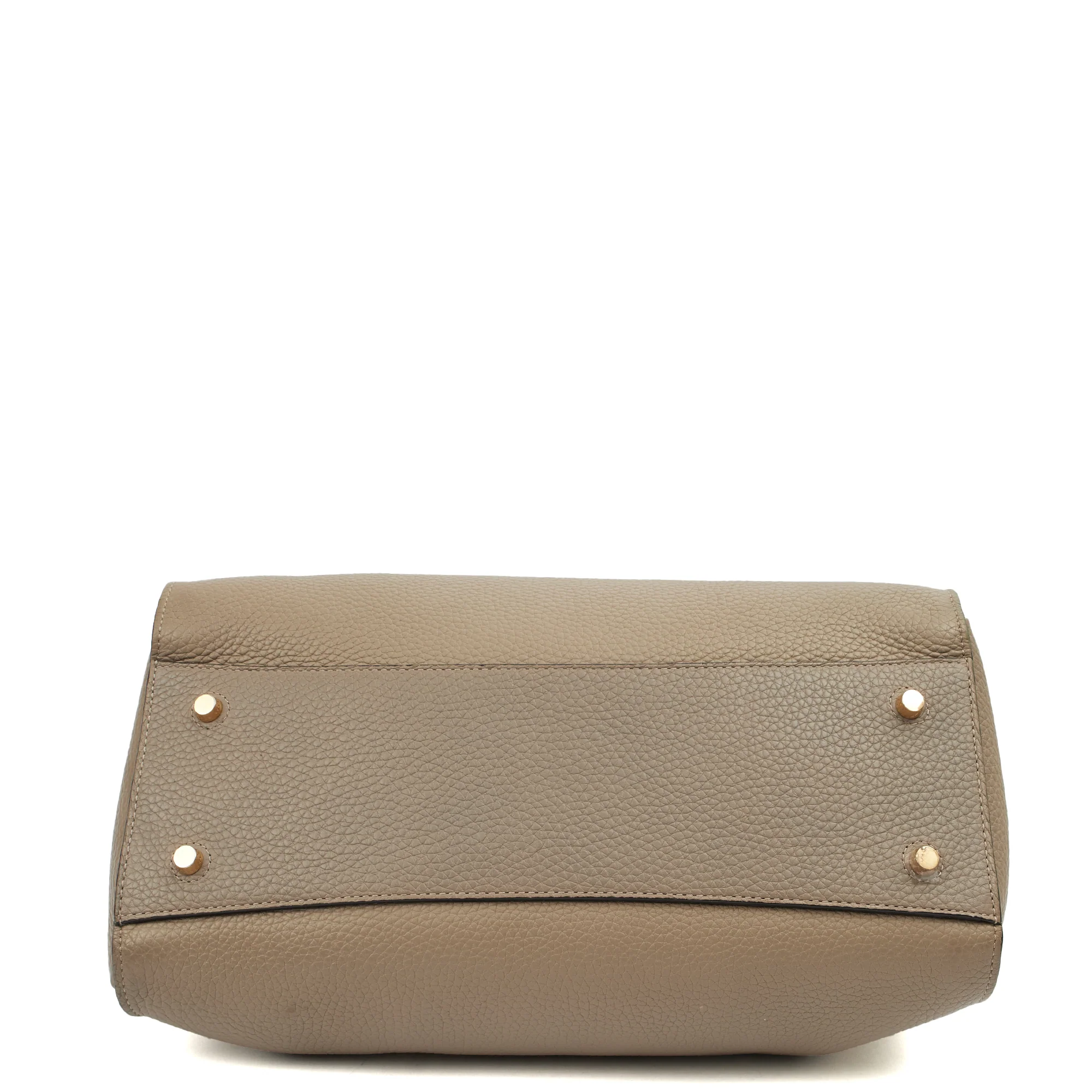 Picture of Mulberry Tote Iris - Large in Solid Grey, Calfskin Leather