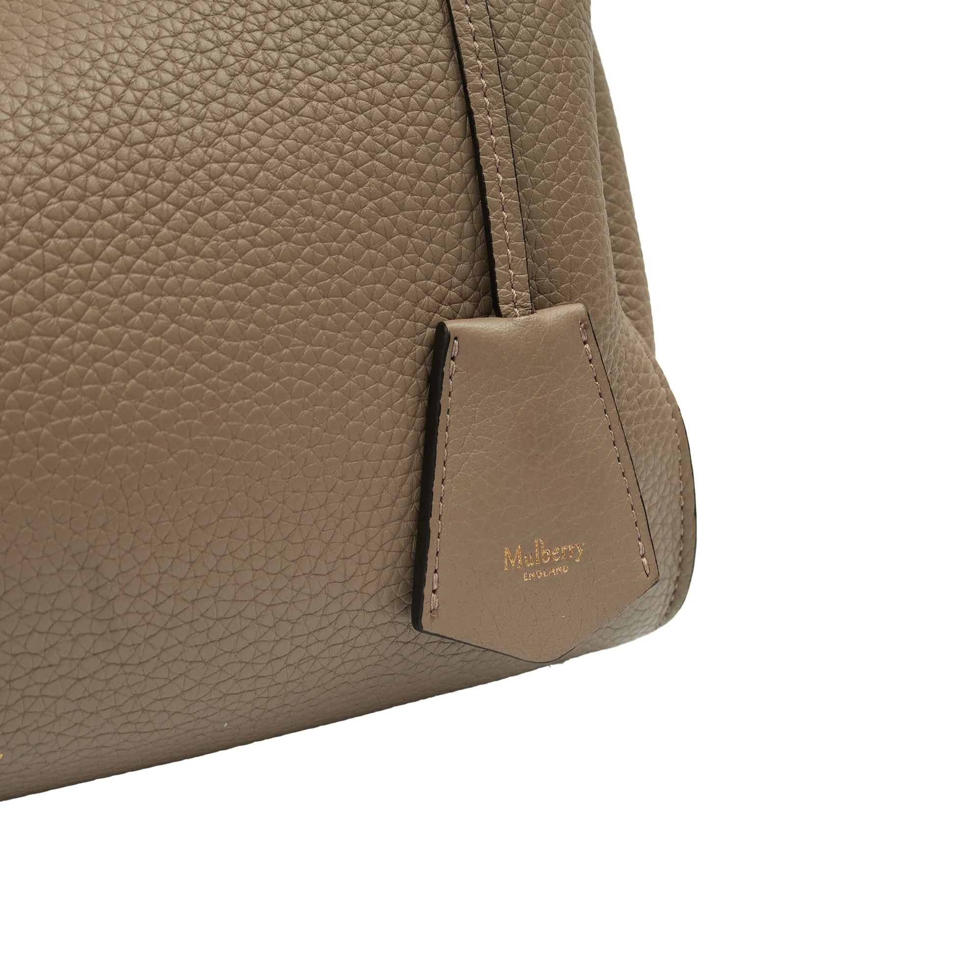Picture of Mulberry Tote Iris - Large in Solid Grey, Calfskin Leather