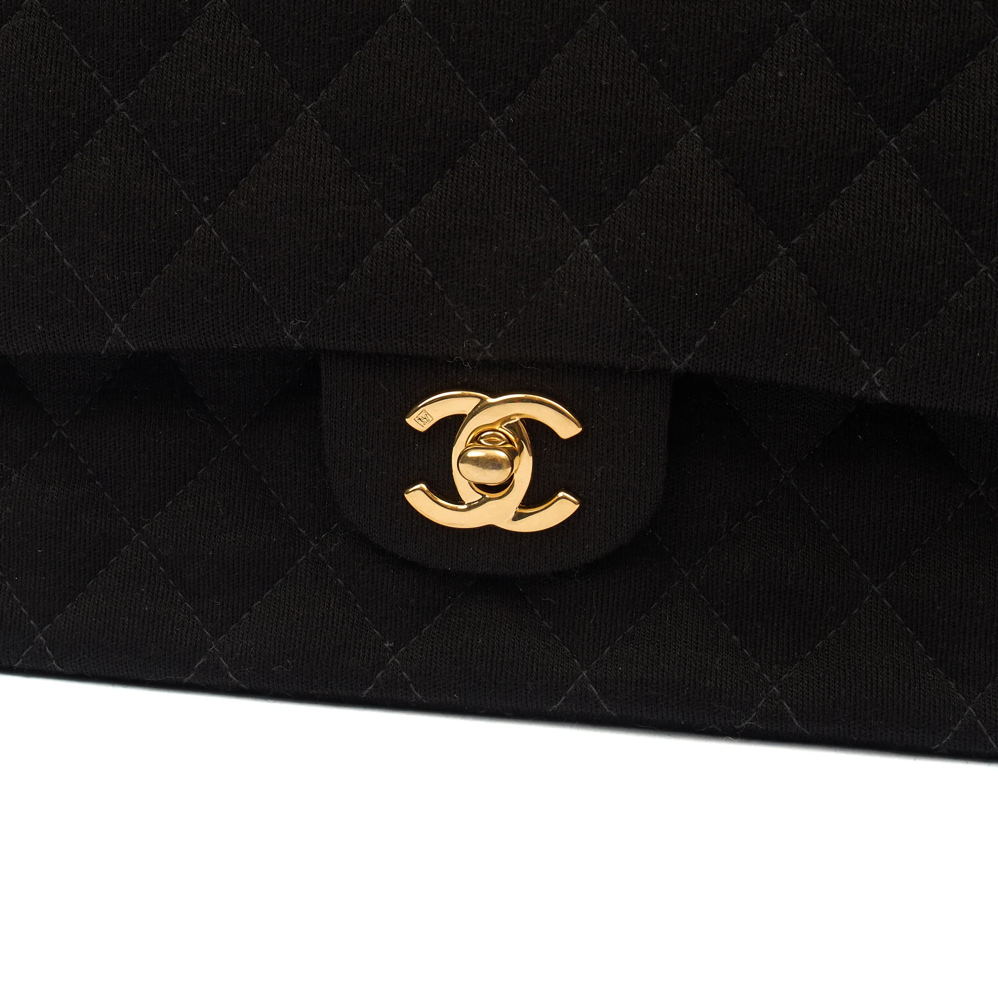 Picture of Chanel Shoulder Bag Classic Double Flap - Medium in Black, Fabric