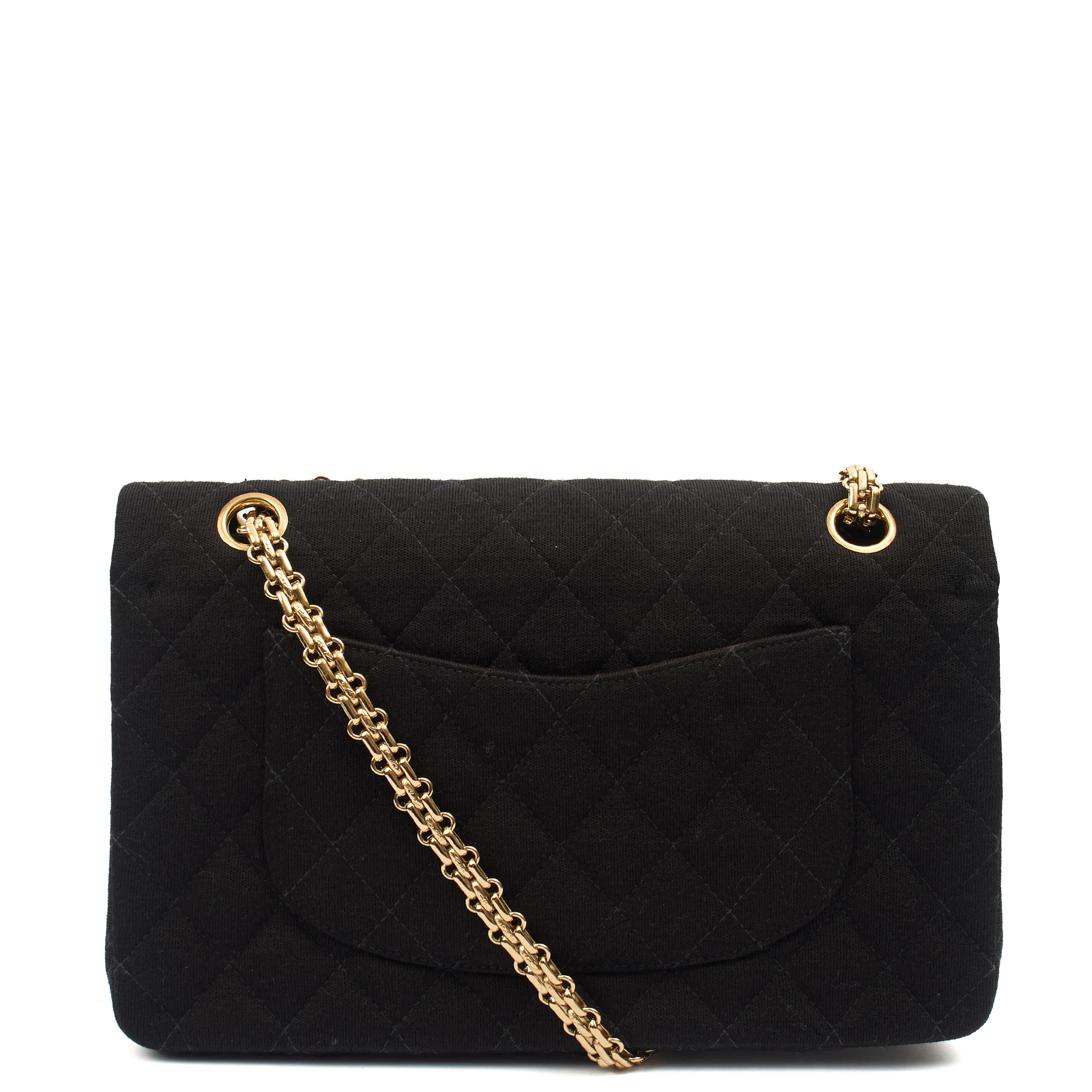 Picture of Chanel Shoulder Bag Classic Double Flap - Medium in Black, Fabric