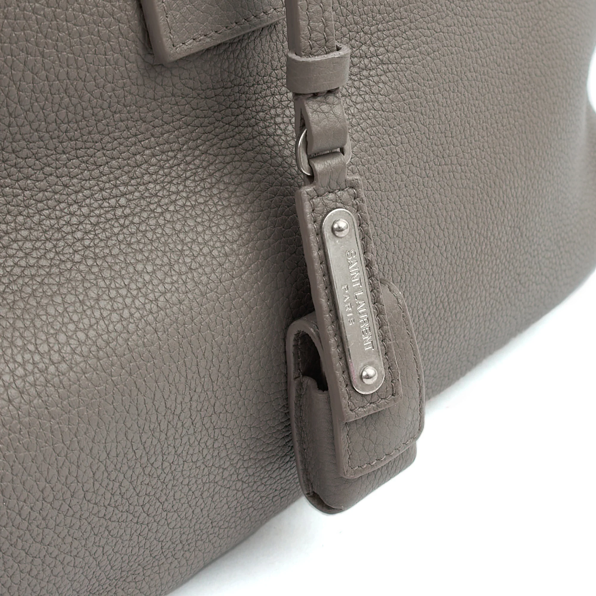 Picture of Saint Laurent Tote Sac de Jour in Grey, Calfskin Leather