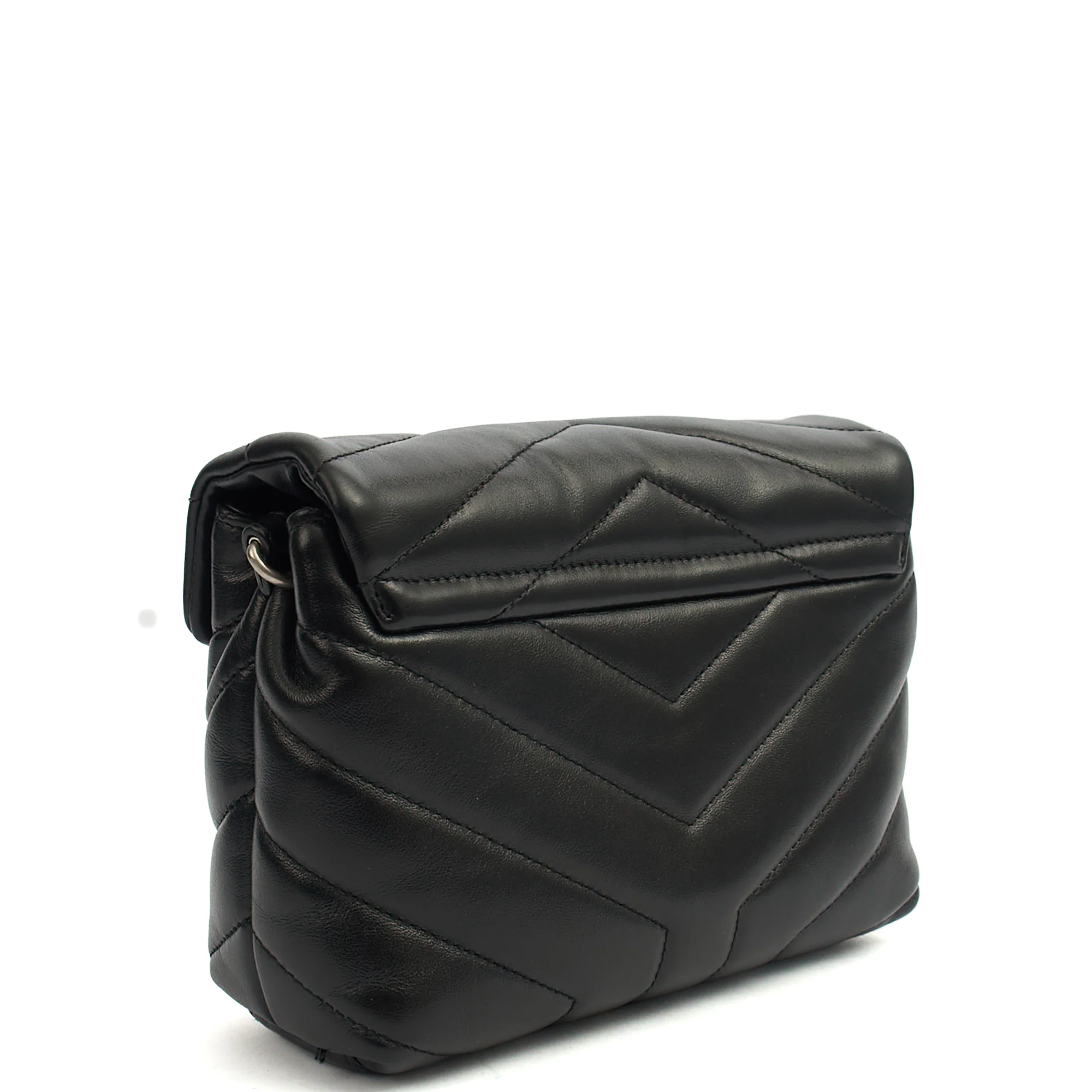Picture of Saint Laurent Cross Body LouLou - Toy in Black, Leather