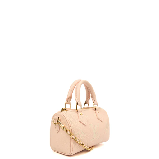 Picture of Louis Vuitton Cross Body Speedy - Nano in Pink, Empreinte Leather
