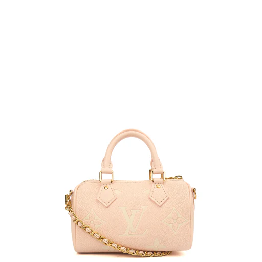 Picture of Louis Vuitton Cross Body Speedy - Nano in Pink, Empreinte Leather