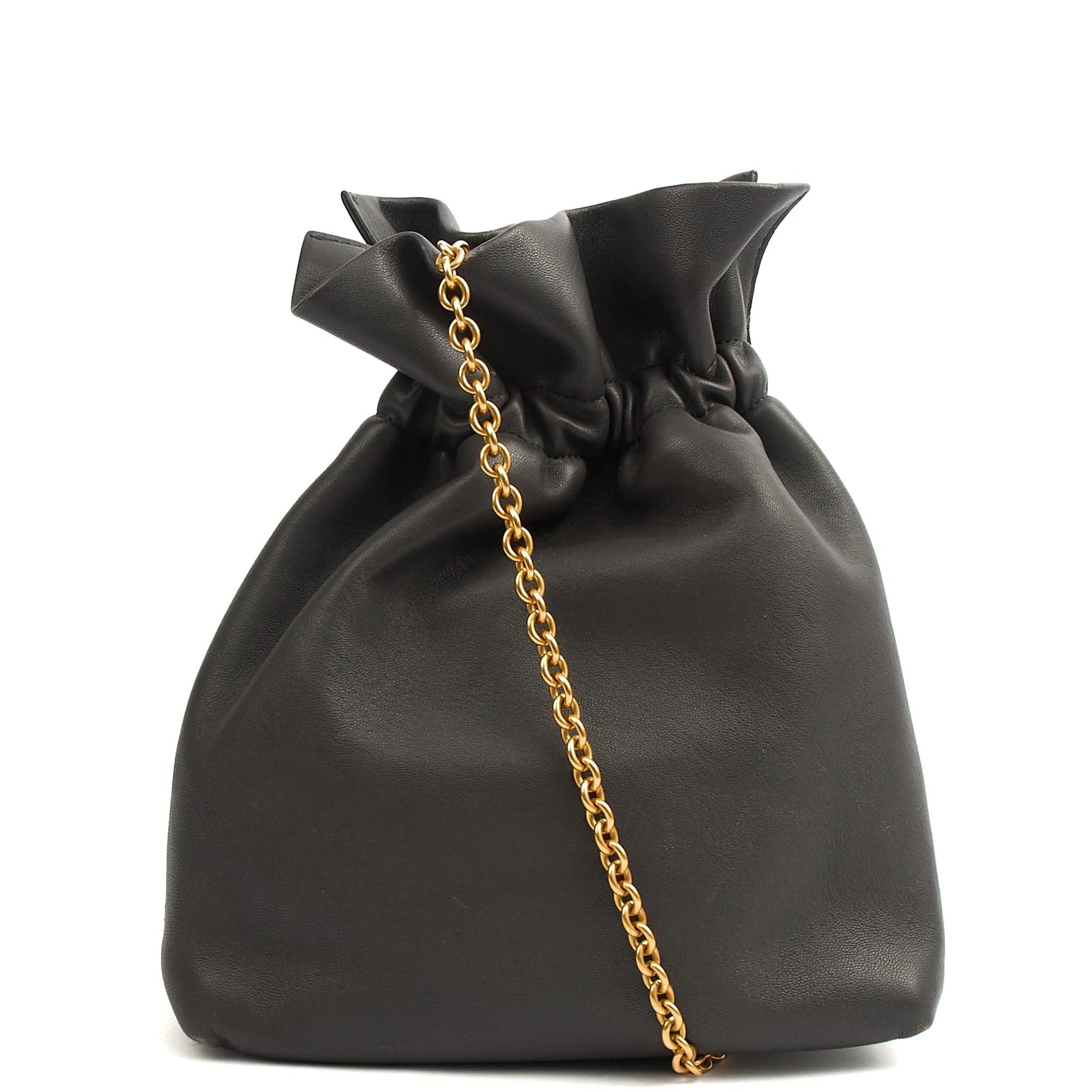 Picture of Mulberry Cross Body Lynton Mini Bucket in Blue, Calfskin Leather