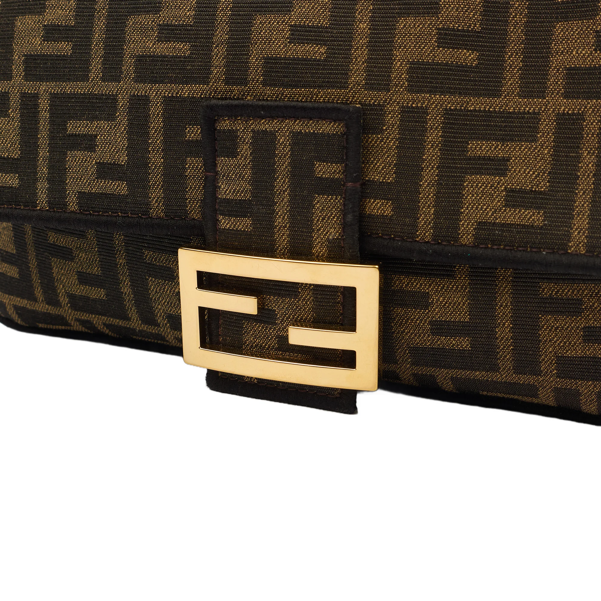 Picture of Fendi Cross Body Baguette in Zucca FF, Exotic Effect Leather
