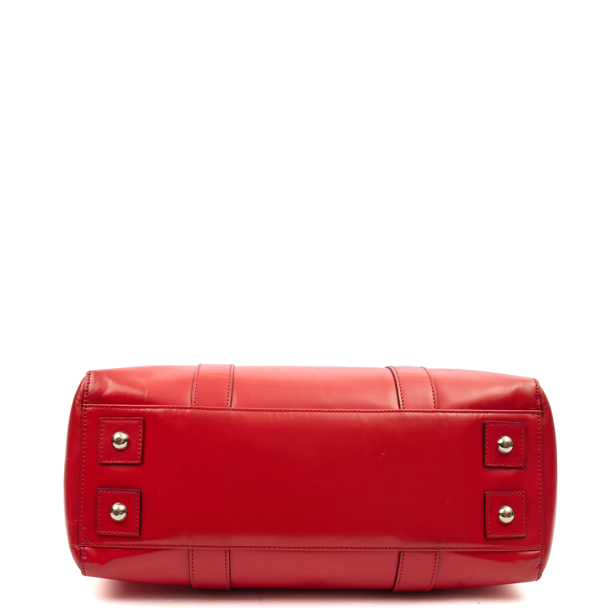 Picture of Mulberry Top Handle Bayswater Heritage in Red, Patent Leather