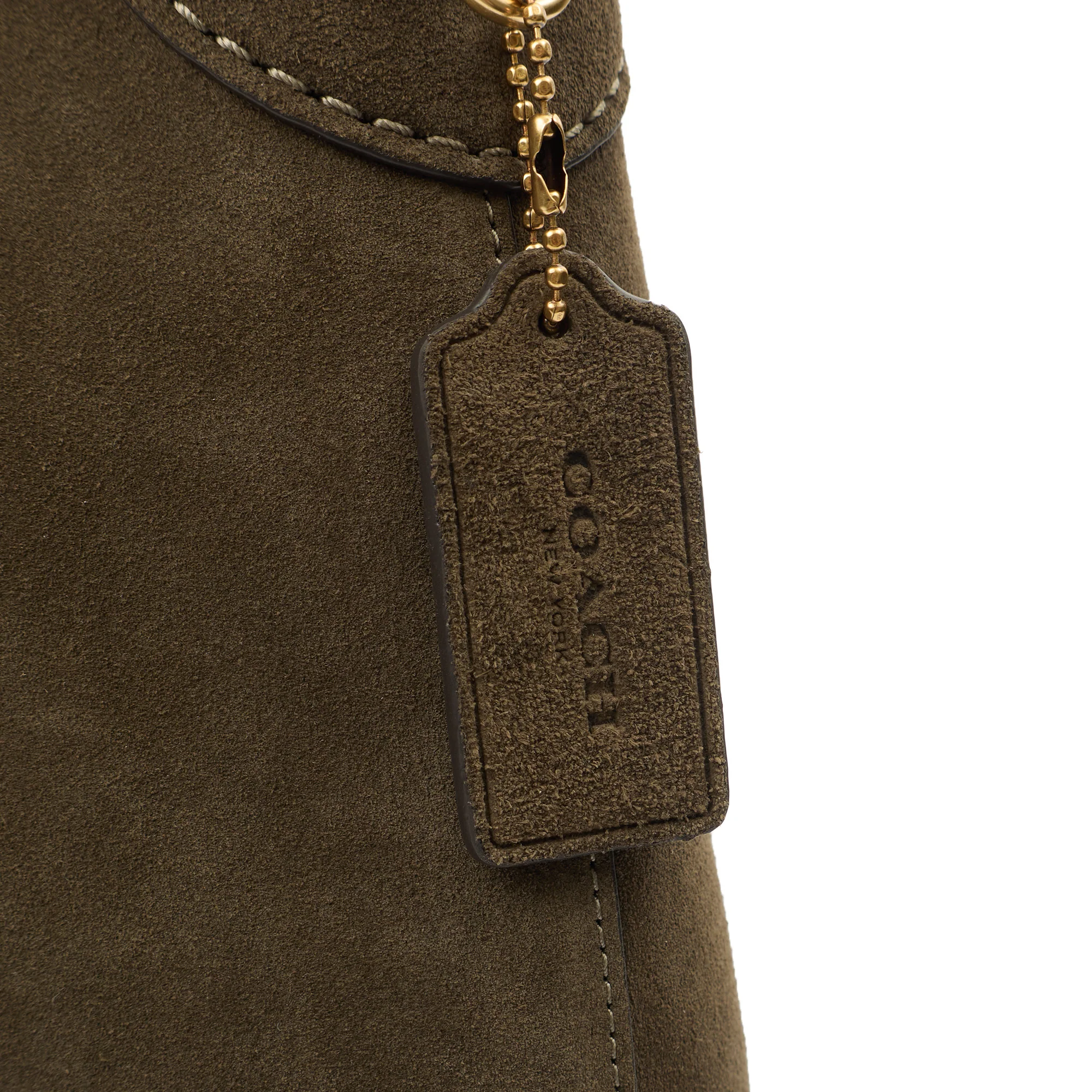 Picture of Coach Shoulder Bag Brooklyn Shoulder Bag 28 in Brown, Suede