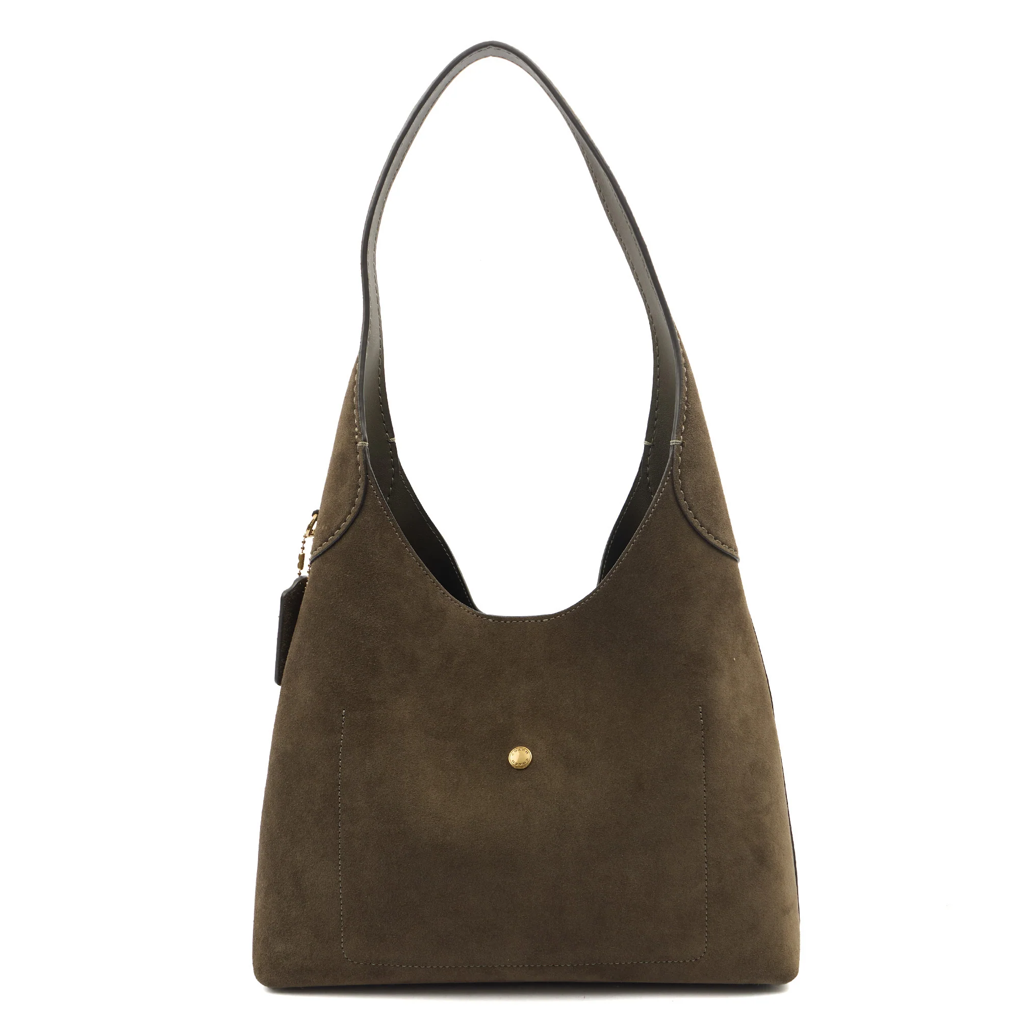 Picture of Coach Shoulder Bag Brooklyn Shoulder Bag 28 in Brown, Suede