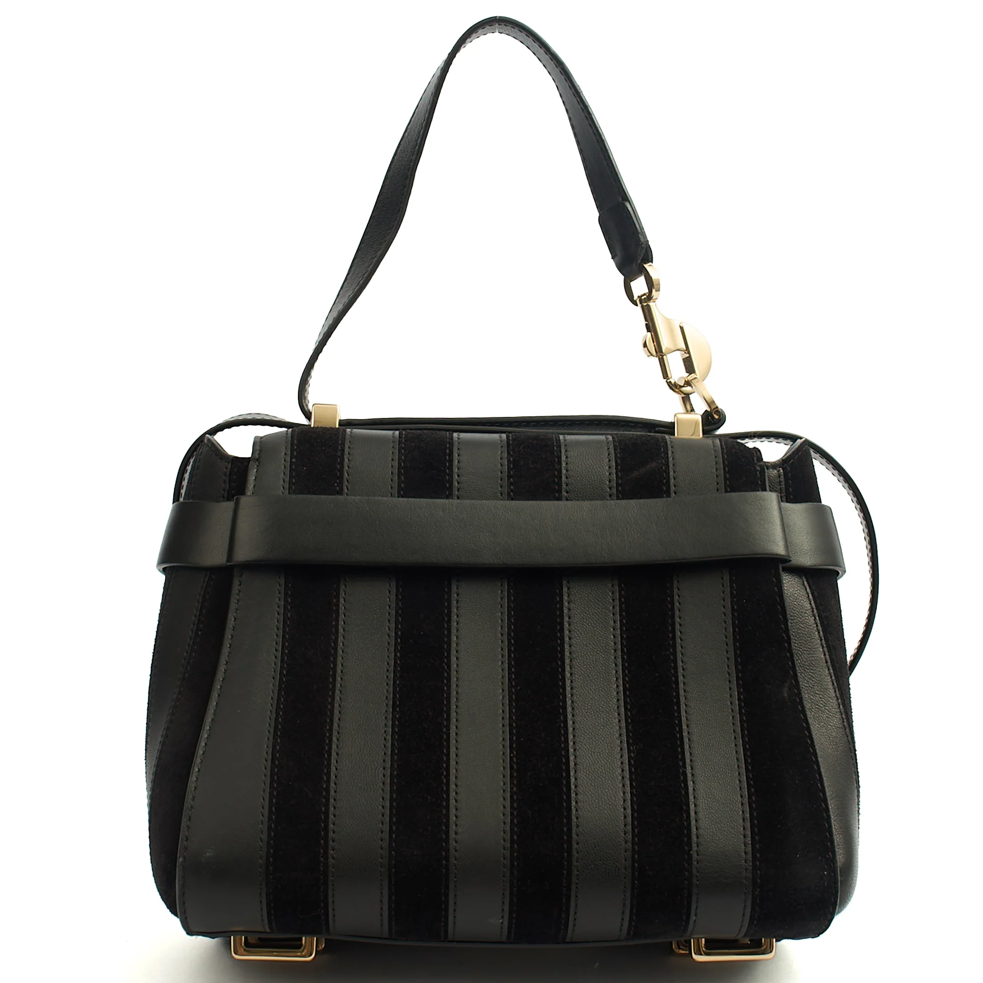 Picture of Chloe Backpack Nacha in Black, Leather