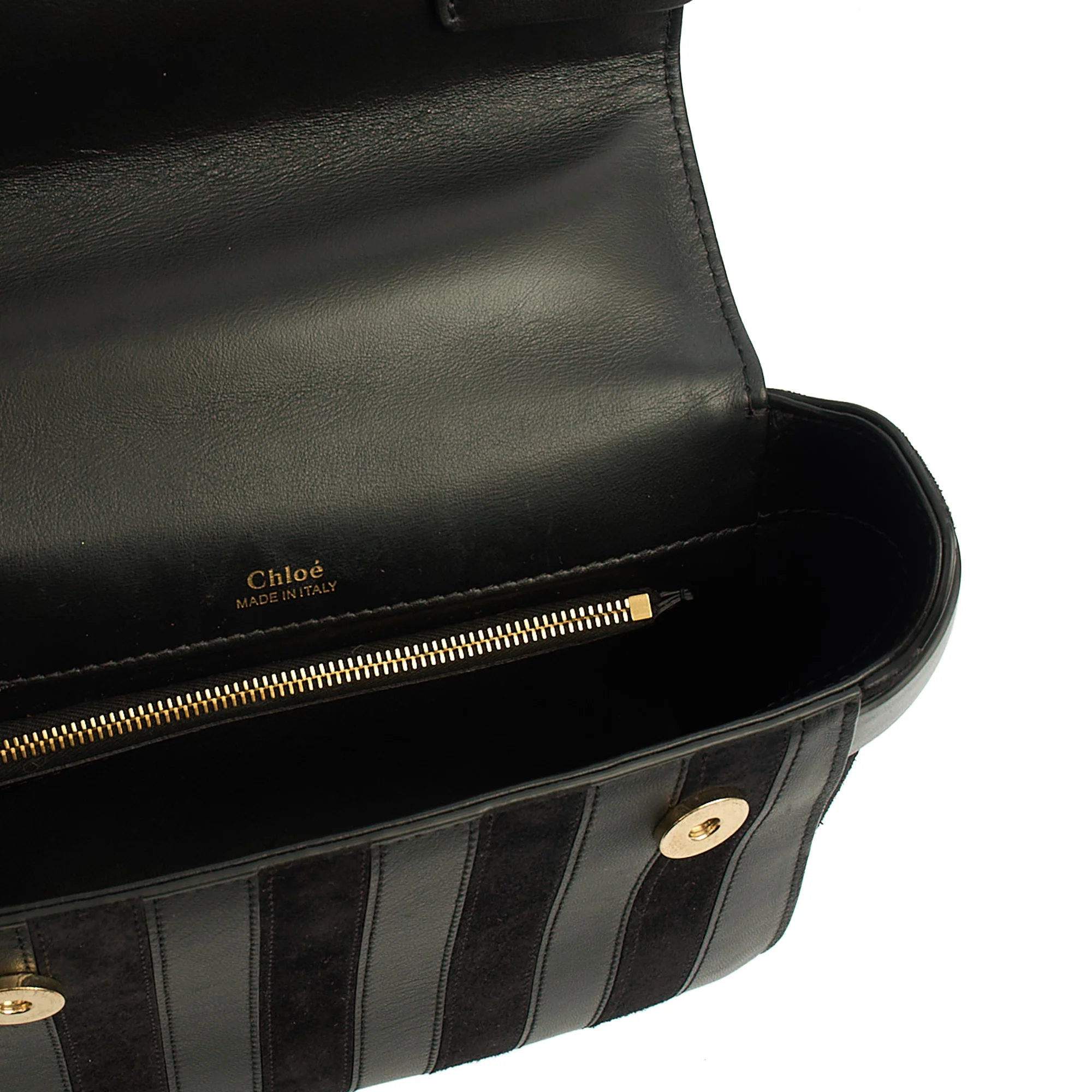 Picture of Chloe Backpack Nacha in Black, Leather
