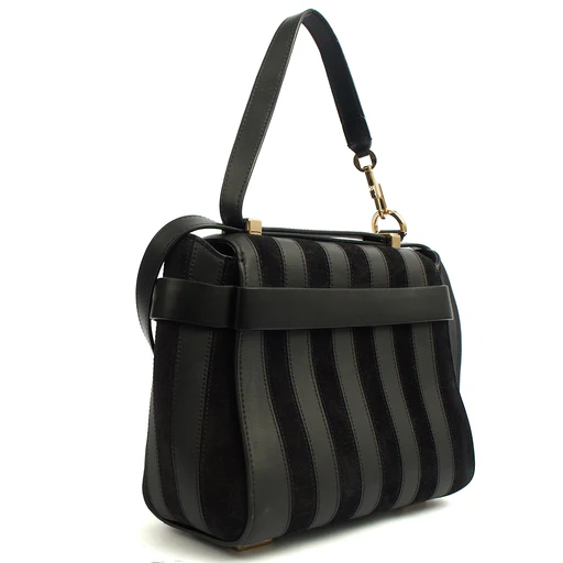 Picture of Chloe Backpack Nacha in Black, Leather