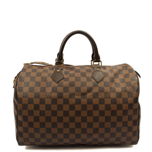 Picture of Louis Vuitton Tote Speedy 30 in Damier Ebene, Canvas