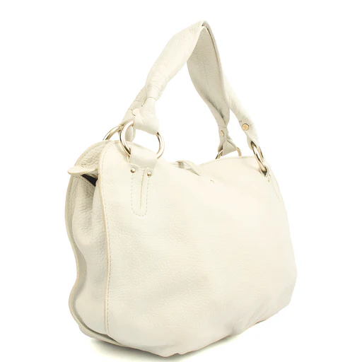 Picture of Celine Tote Vintage Tote in White, Box Calfskin