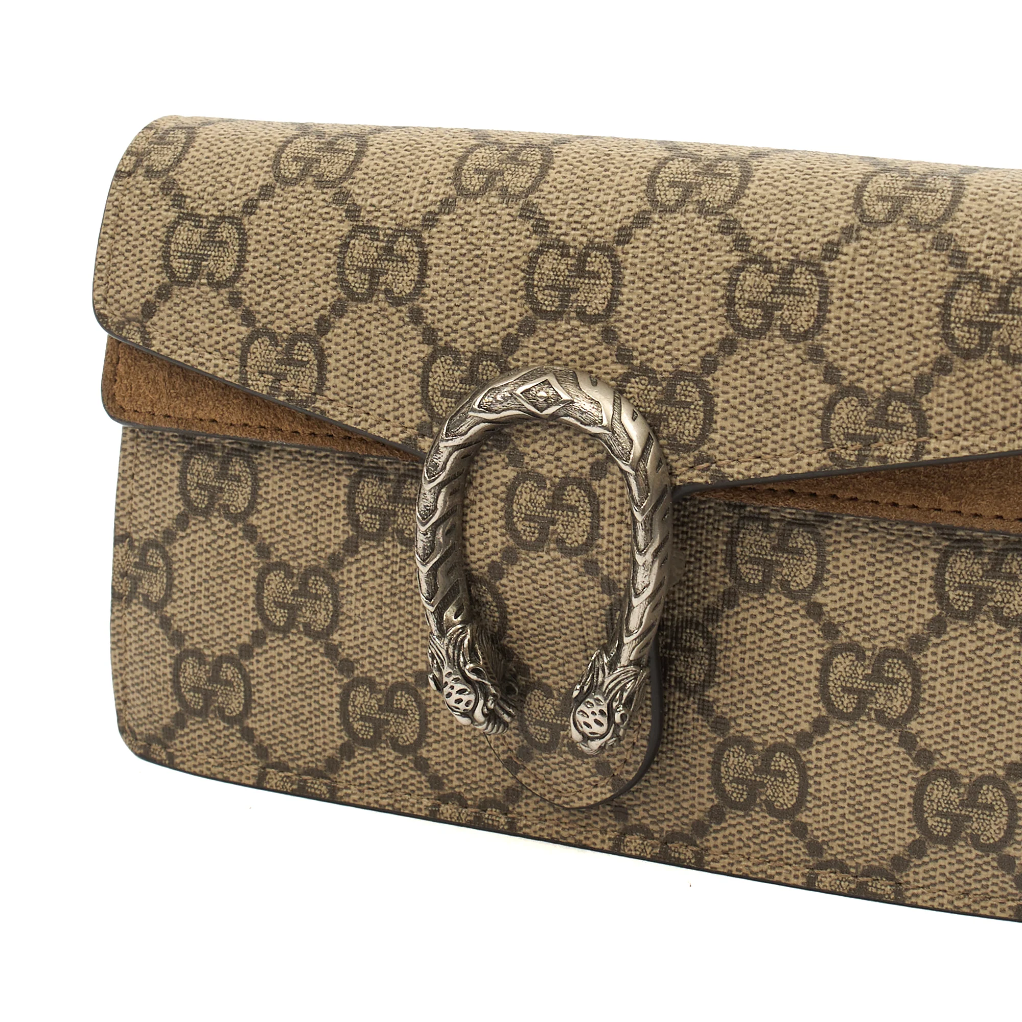 Picture of Gucci Mini Bag Dionysus - Super Mini in Brown, Leather