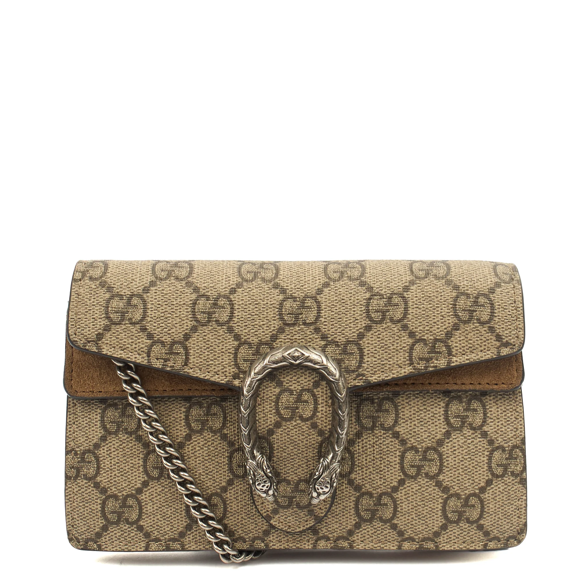 Picture of Gucci Mini Bag Dionysus - Super Mini in Brown, Leather