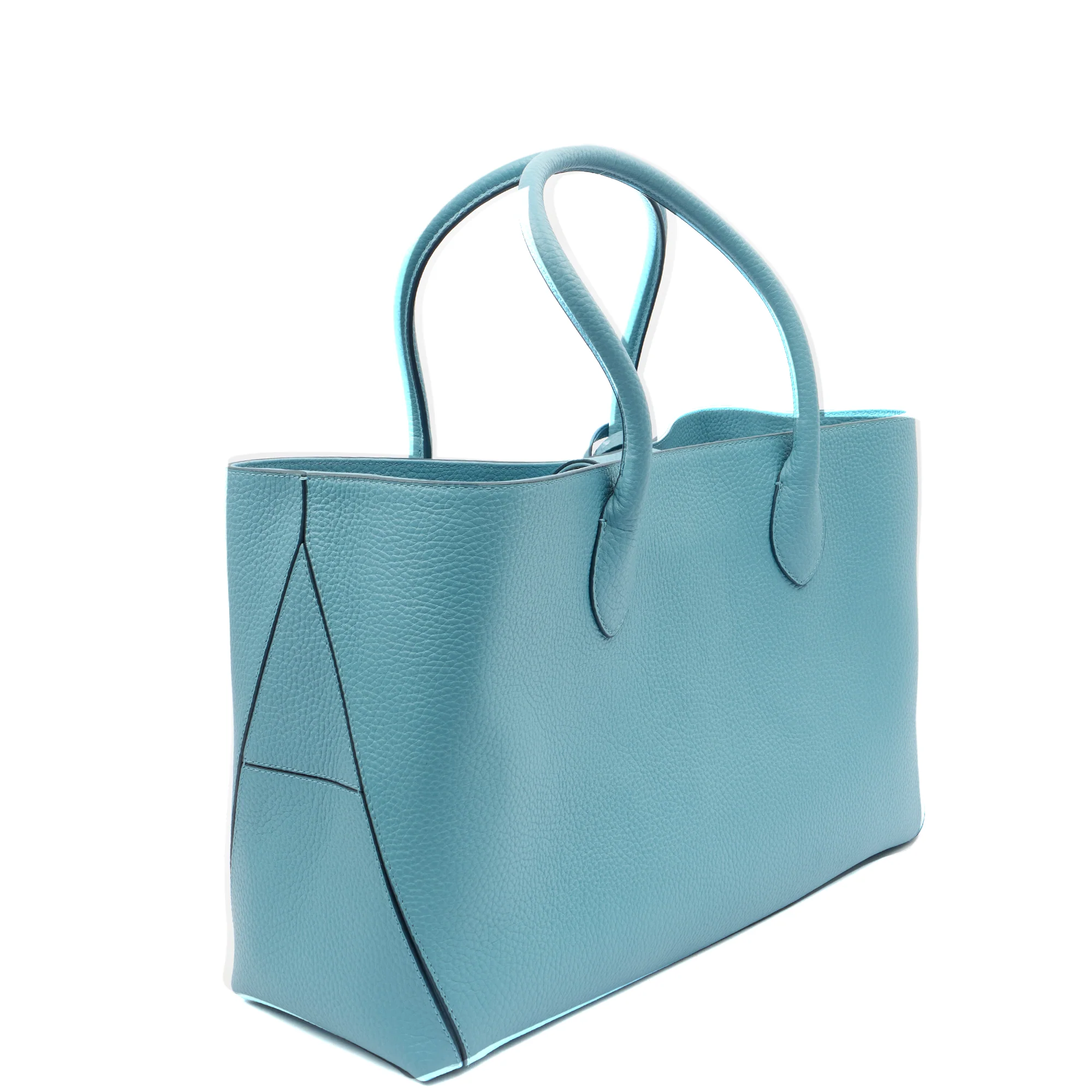 Picture of Aspinal of London Tote London Tote- Large in Pebble, Leather