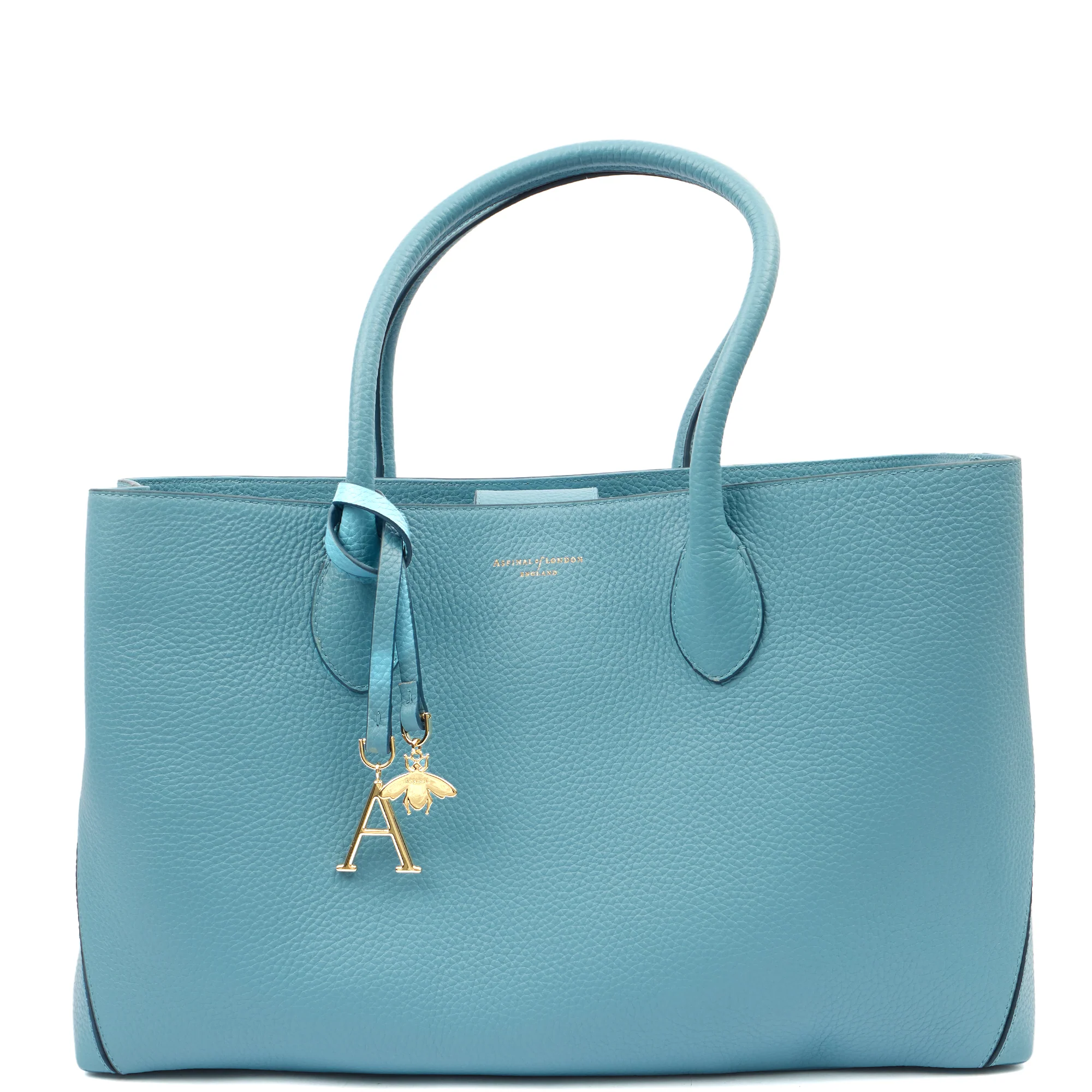 Picture of Aspinal of London Tote London Tote- Large in Pebble, Leather