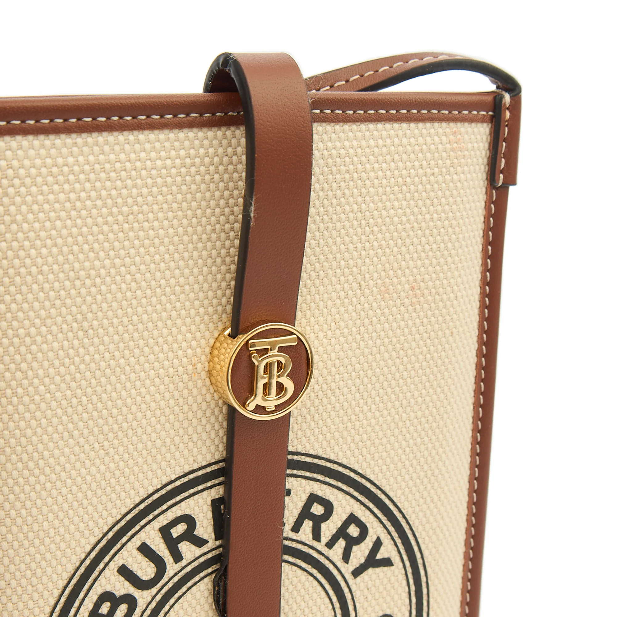 Picture of Burberry Cross Body 55s Phone Case in White, Fabric
