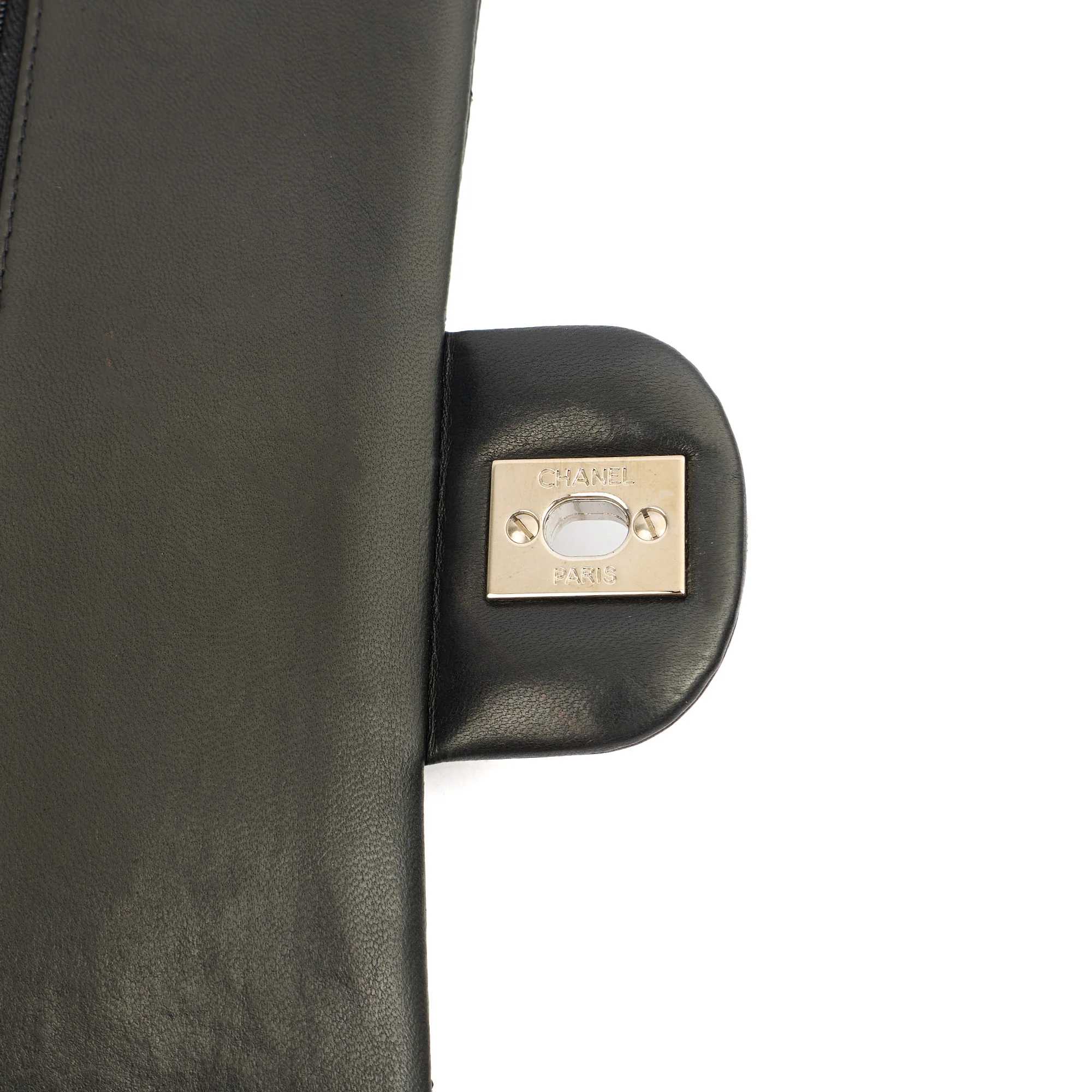 Picture of Chanel Shoulder Bag Classic Double Flap - Medium in Black, Lambskin Leather
