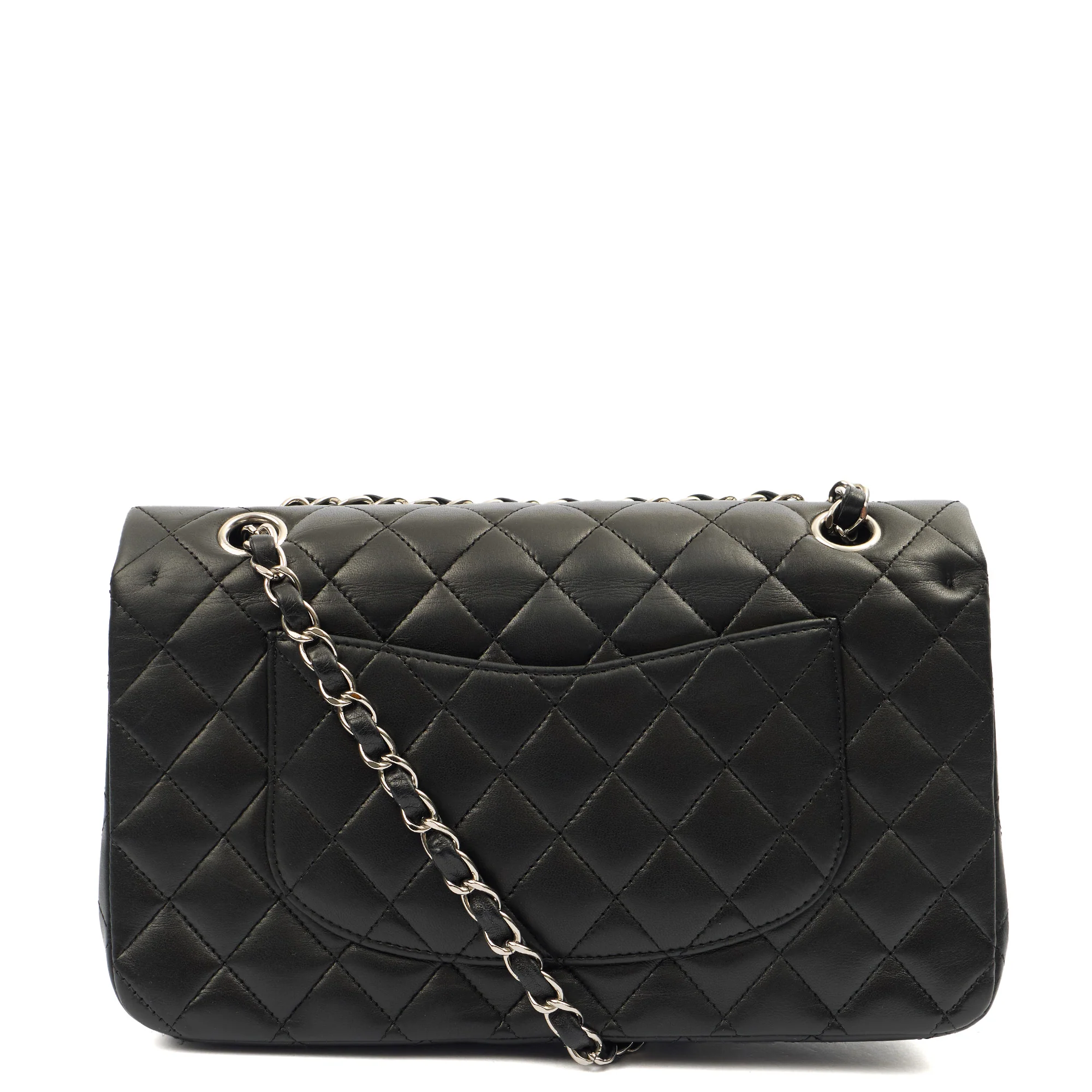 Picture of Chanel Shoulder Bag Classic Double Flap - Medium in Black, Lambskin Leather
