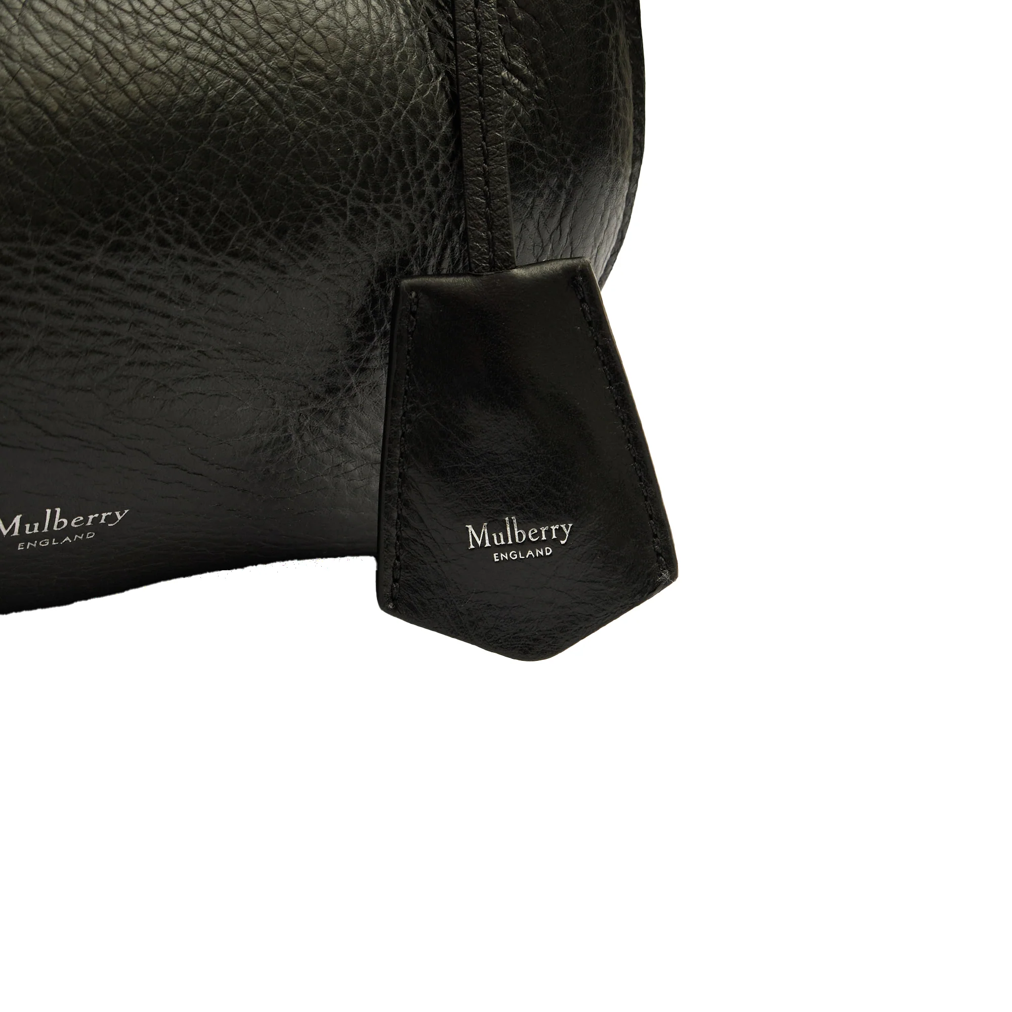 Picture of Mulberry Tote Iris - Small in Black, Calfskin Leather