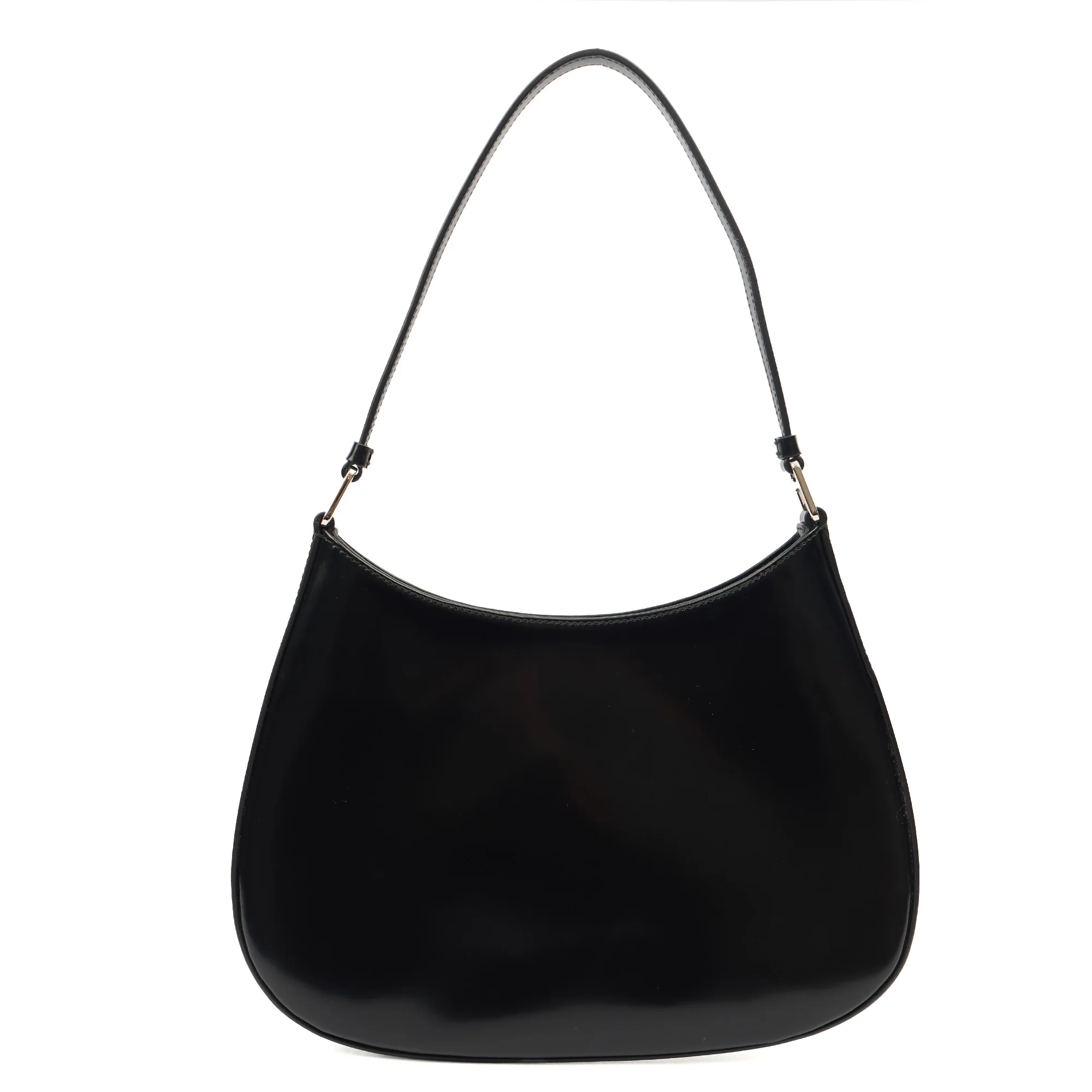 Picture of Prada Shoulder Bag Cleo Shoulder Bag in Black, Patent Leather