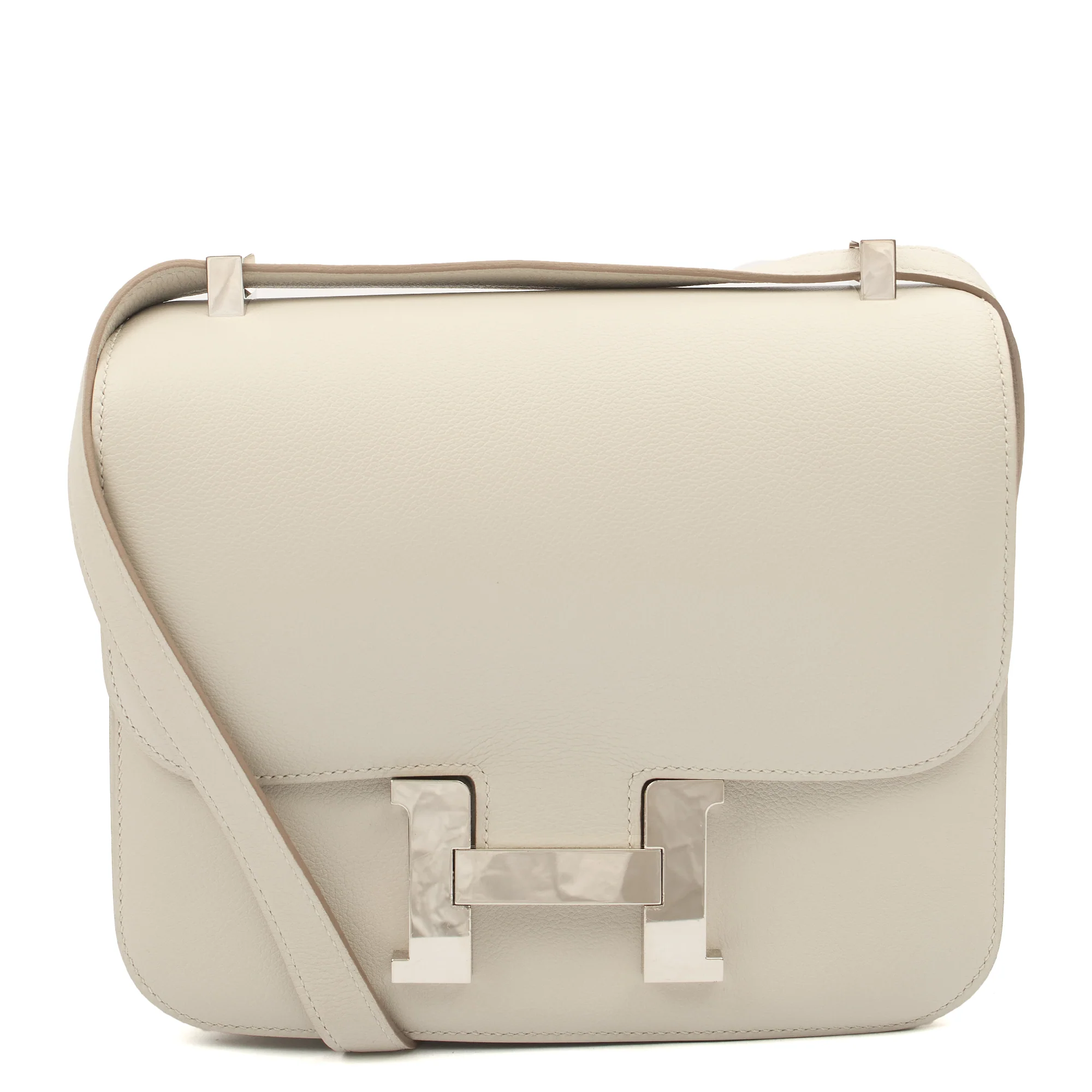Picture of Hermes Cross Body Constance 24 in Gris Perle, Evercolour