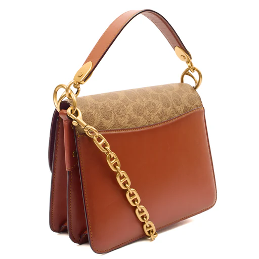 Picture of Coach Cross Body Beat in Brown, Leather