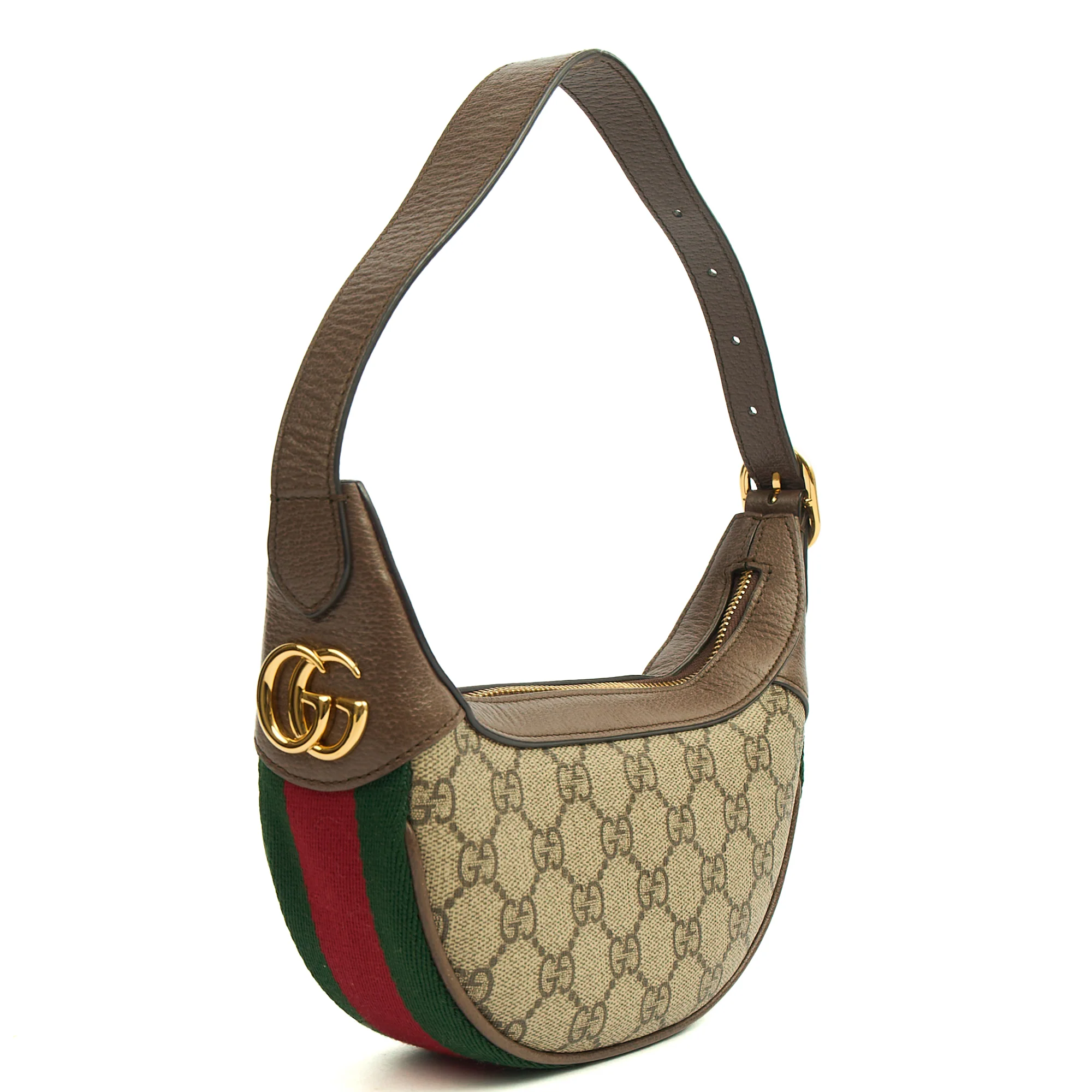 Picture of Gucci Shoulder Bag Ophidia mini GG in GG Supreme, Leather