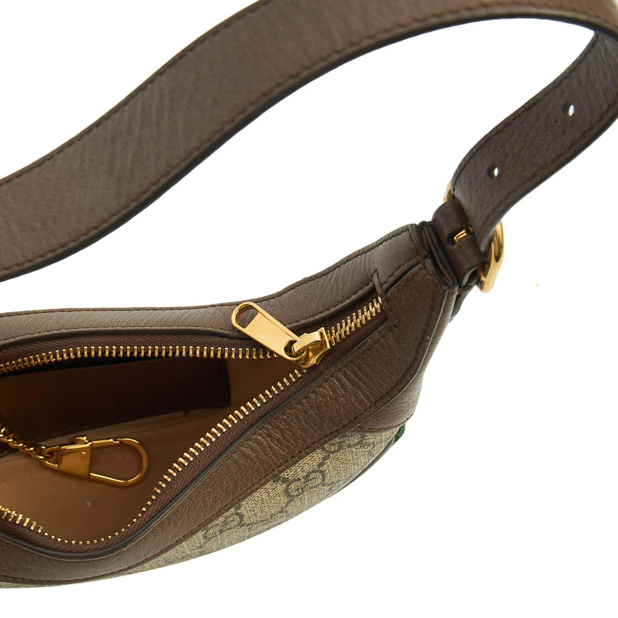 Picture of Gucci Shoulder Bag Ophidia mini GG in GG Supreme, Leather