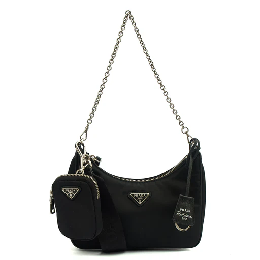 Picture of Prada Cross Body Re-Edition 2005 Bag in Black, Nylon