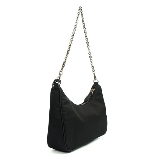 Picture of Prada Cross Body Re-Edition 2005 Bag in Black, Nylon
