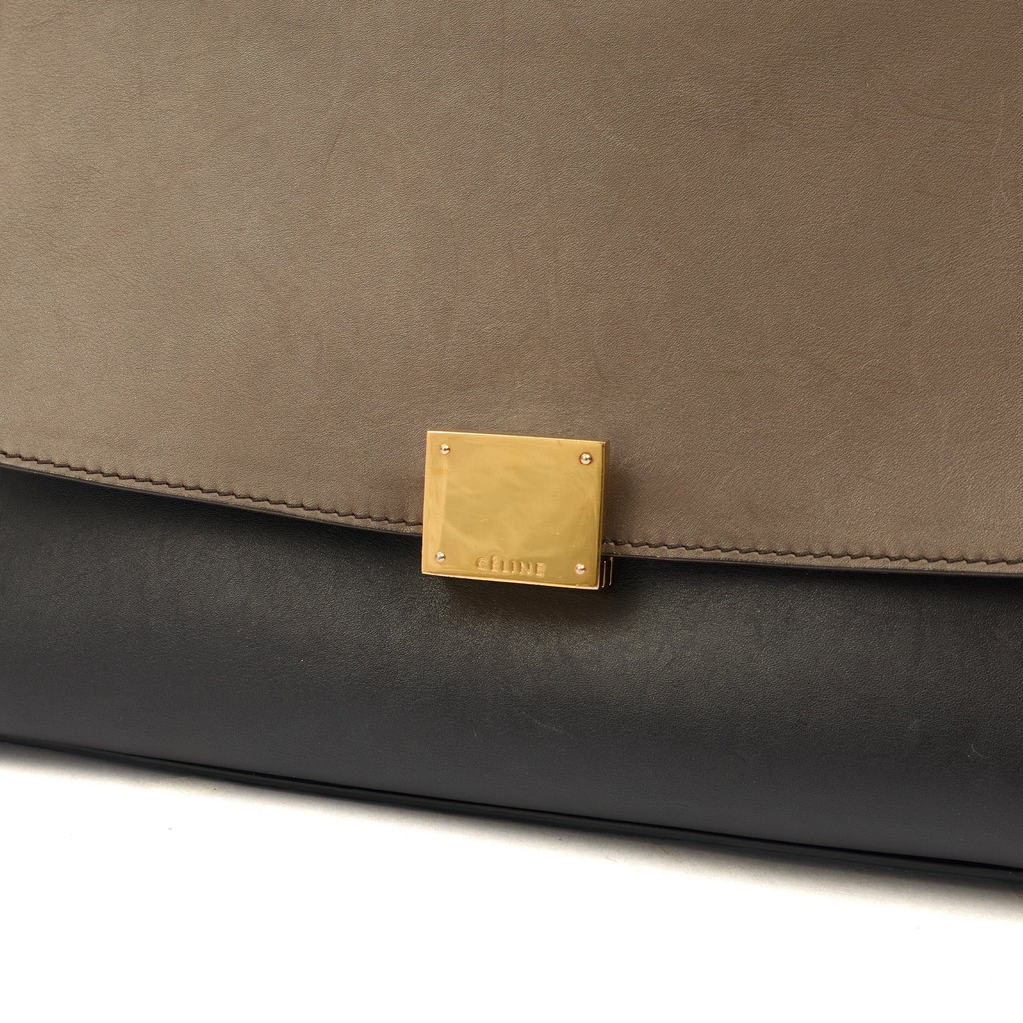 Picture of Celine Top Handle Trapeze - Medium in Multi, Leather