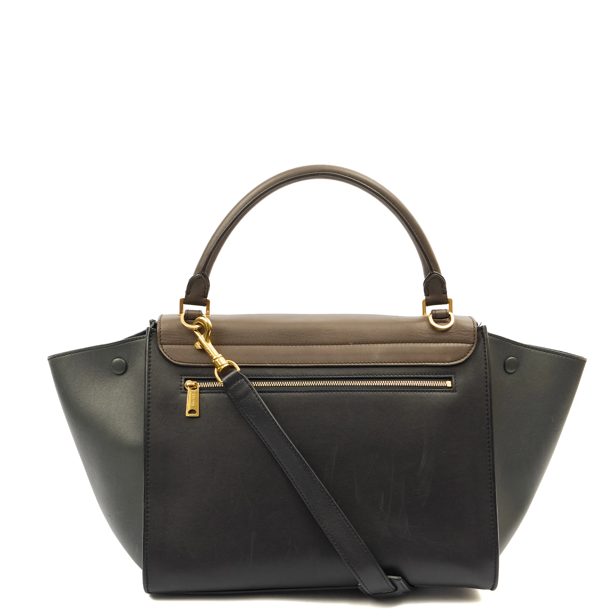 Picture of Celine Top Handle Trapeze - Medium in Multi, Leather
