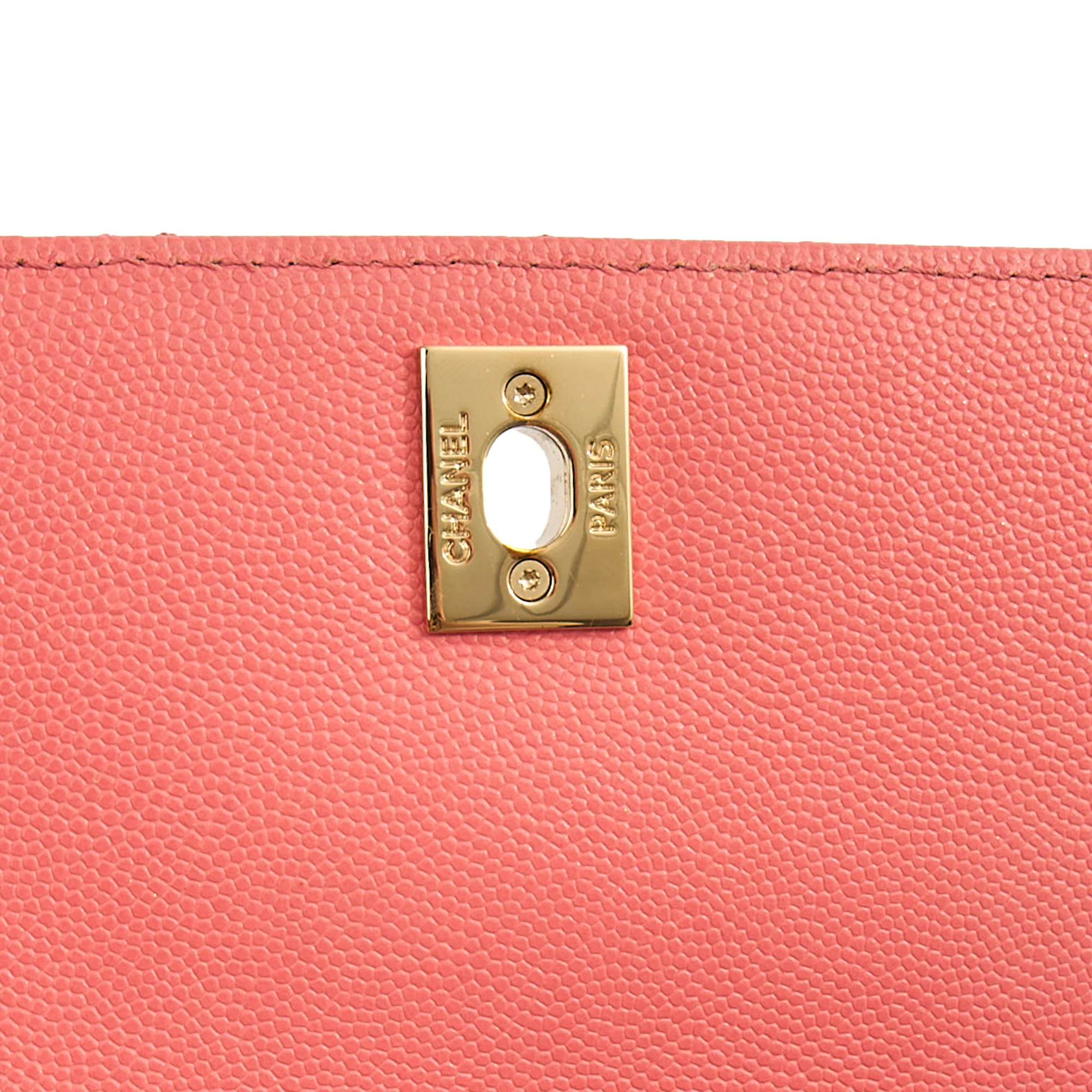 Picture of Chanel Top Handle Coco Top Handle in Pink, Caviar Leather