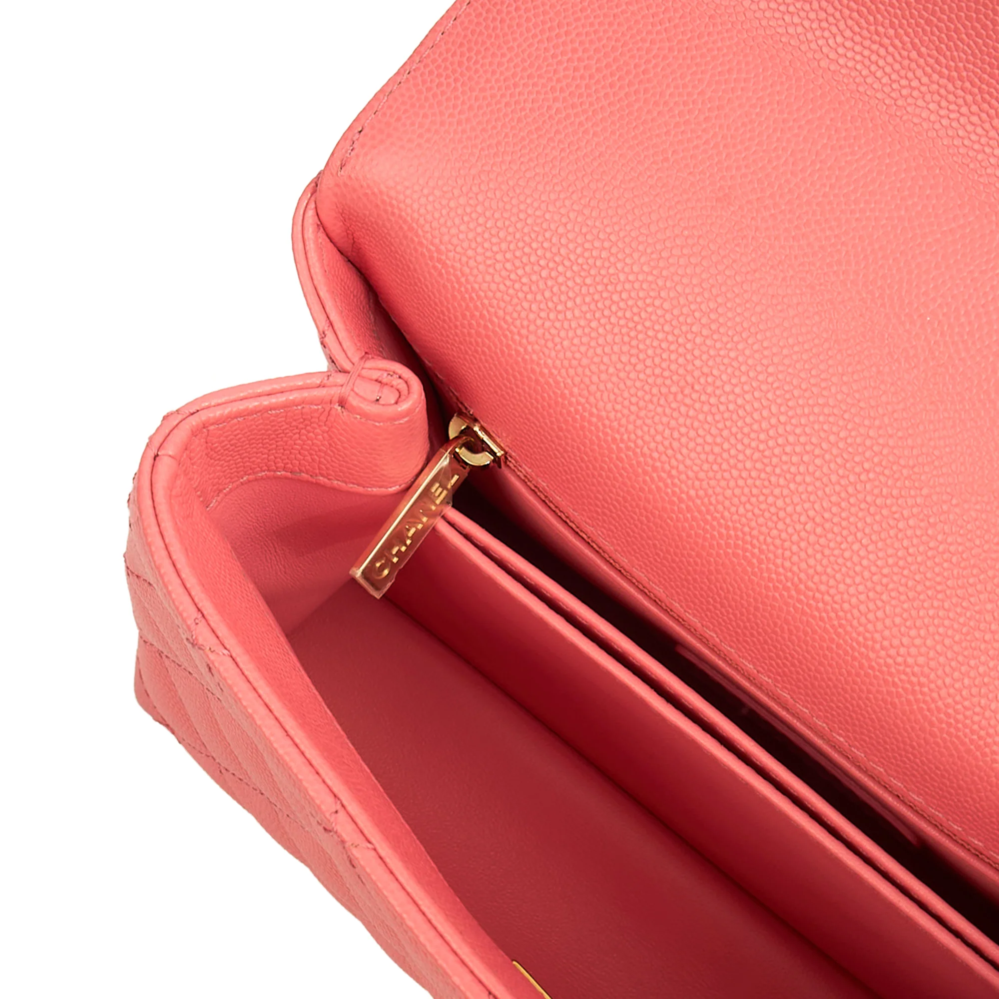 Picture of Chanel Top Handle Coco Top Handle in Pink, Caviar Leather