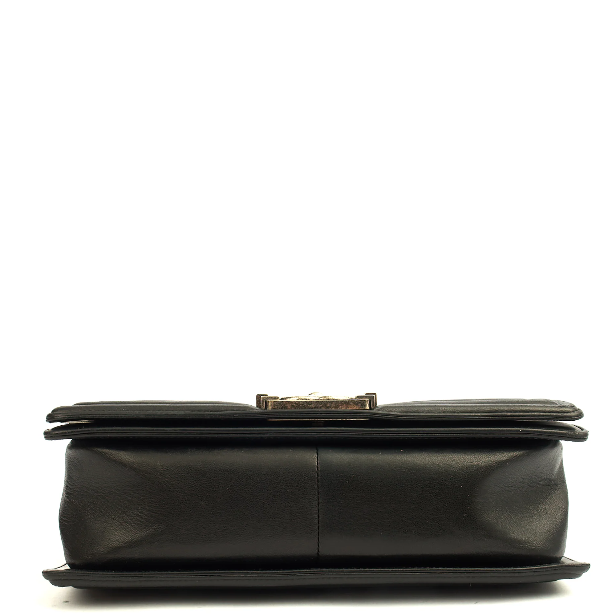 Picture of Chanel Shoulder Bag Boy - Medium in Black, Calfskin Leather