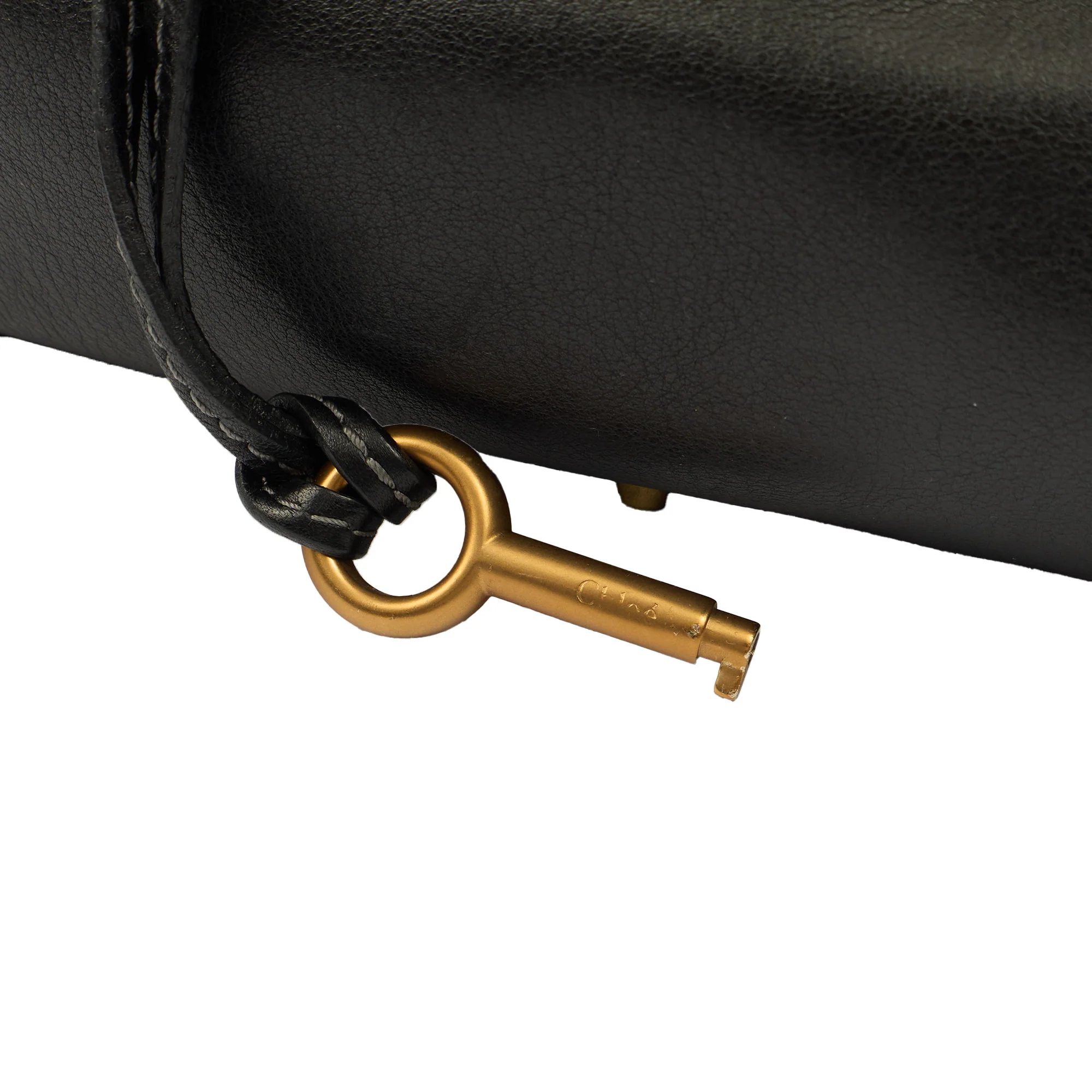 Picture of Chloe Shoulder Bag Paddington in Black, Calfskin Leather
