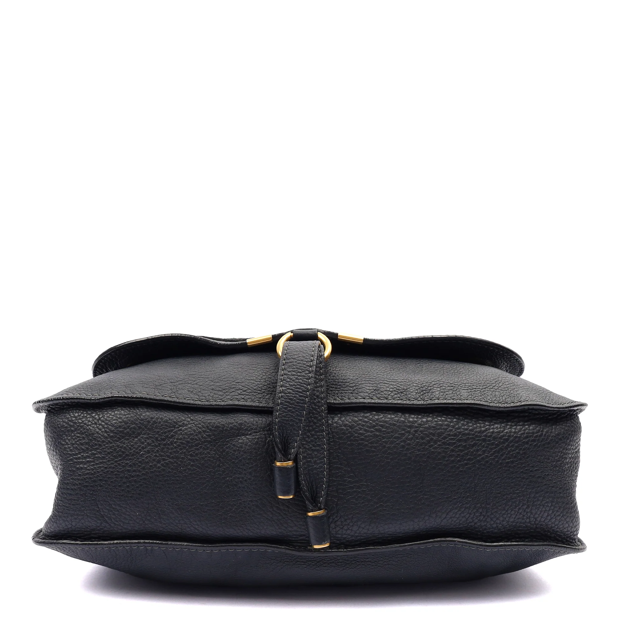 Picture of Chloe Tote Marcie Satchel in Blue, Calfskin Leather
