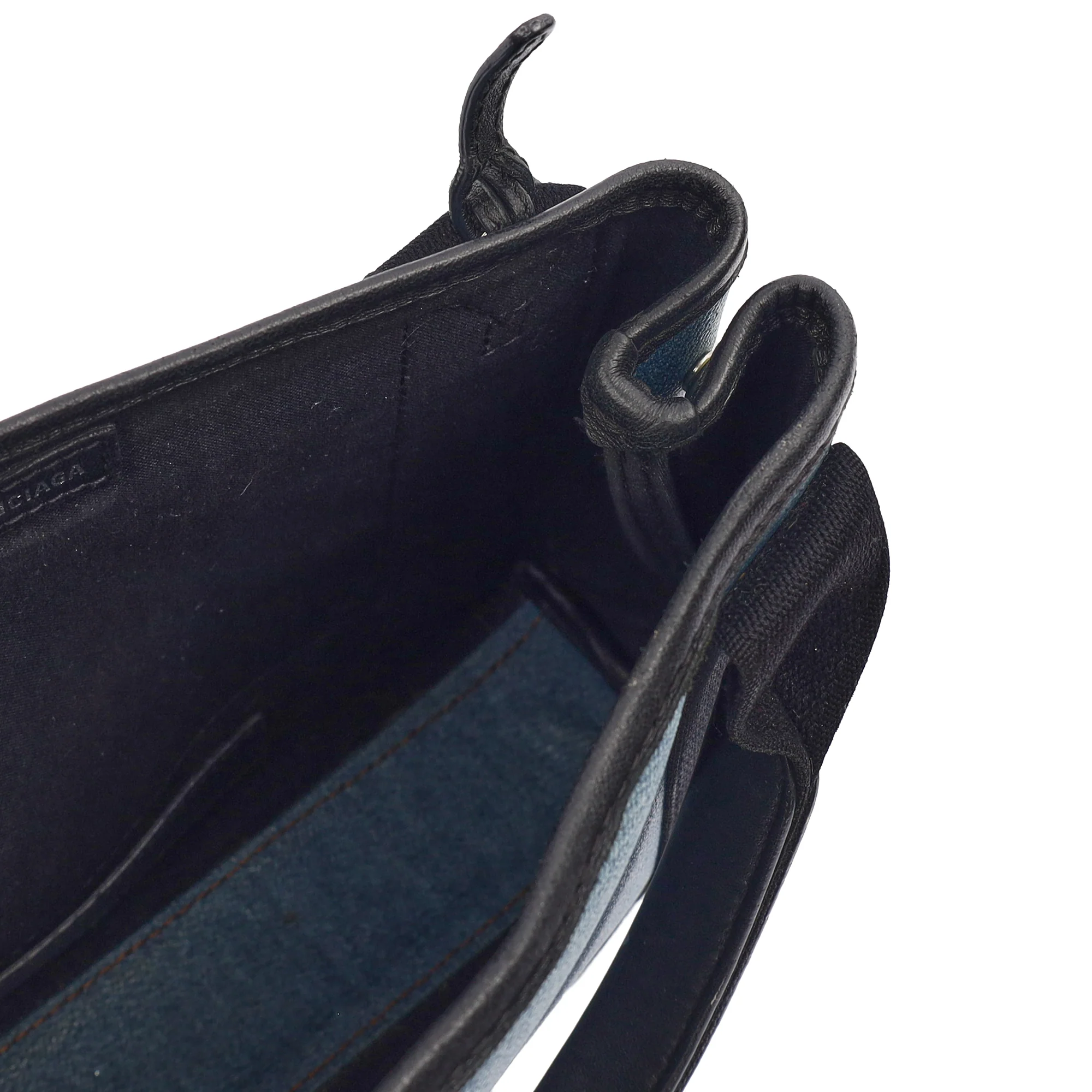 Picture of Balenciaga Mini Bag Cabas  in Blue, Fabric