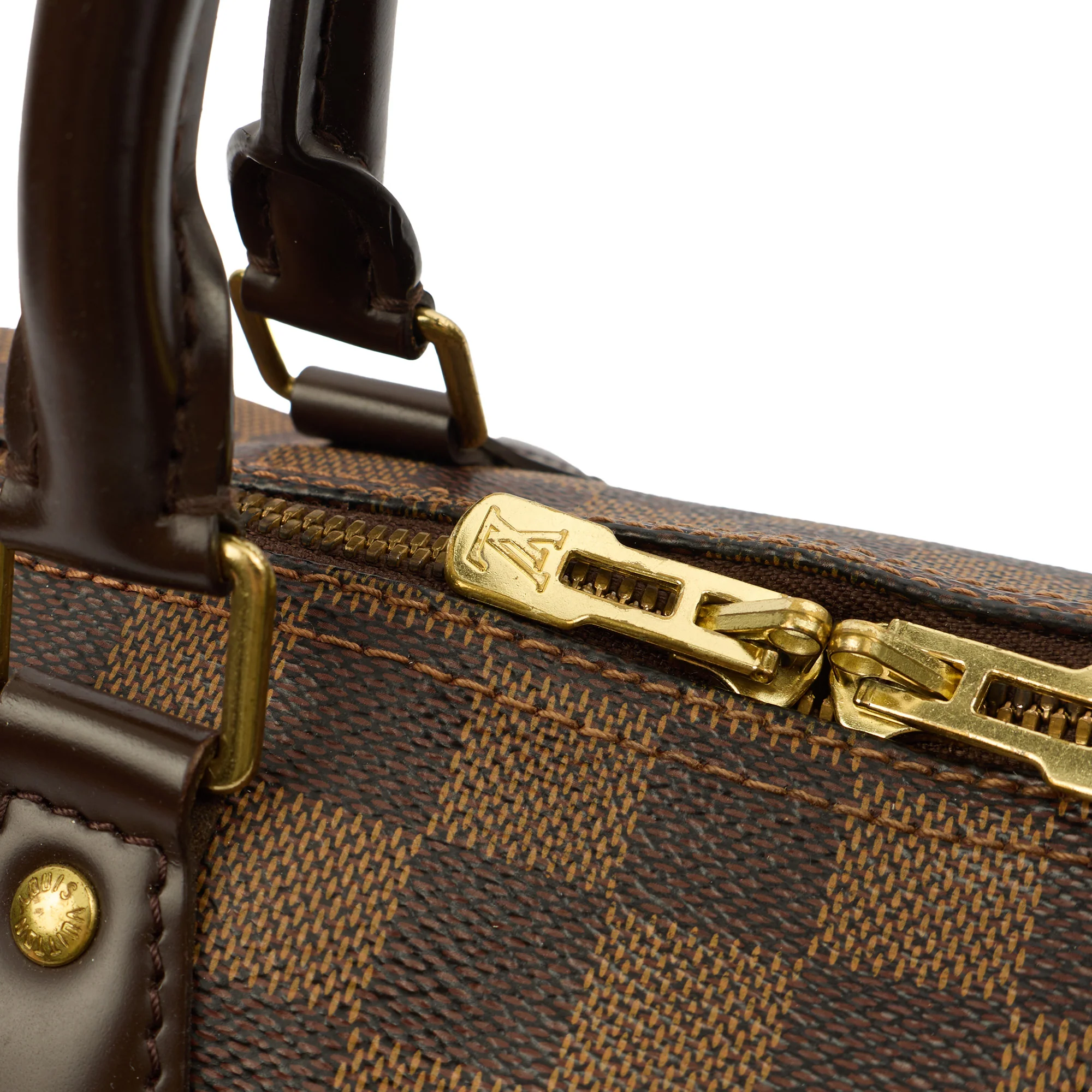 Picture of Louis Vuitton Cross Body Speedy Bandouliere 25 in Damier, Canvas
