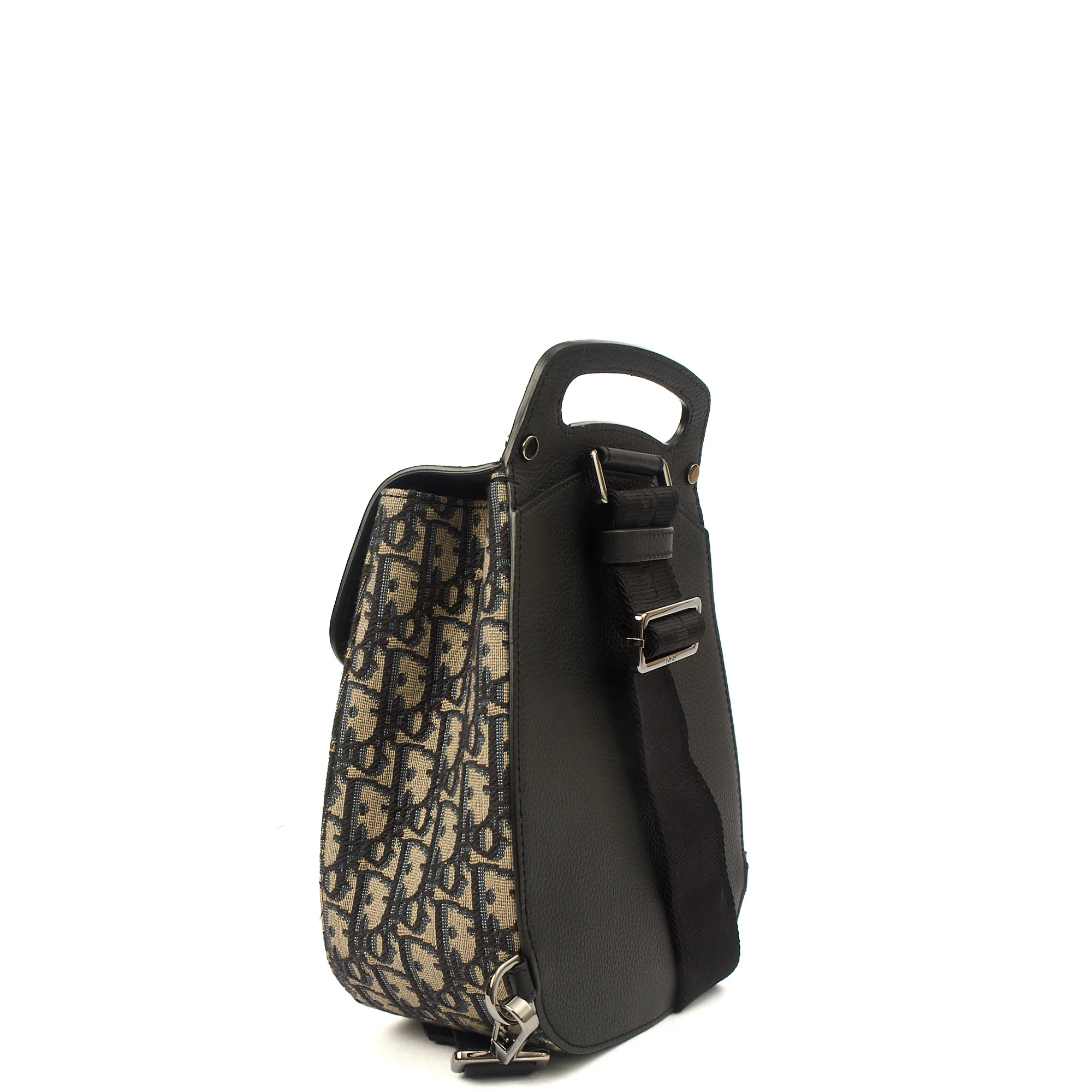 Picture of Christian Dior Backpack Gallop - Mini in Blue, Dior Oblique Embroidery