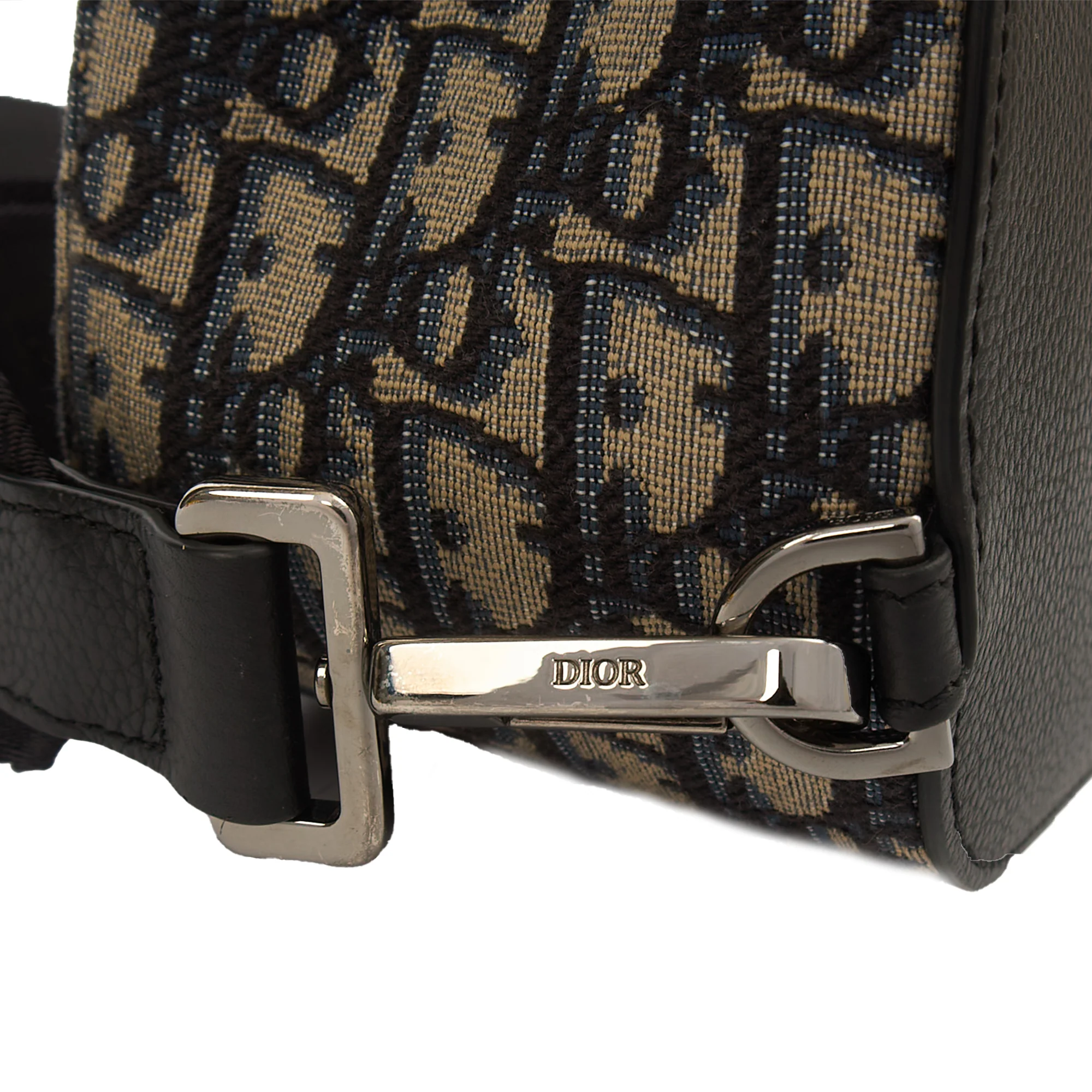 Picture of Christian Dior Backpack Gallop - Mini in Blue, Dior Oblique Embroidery