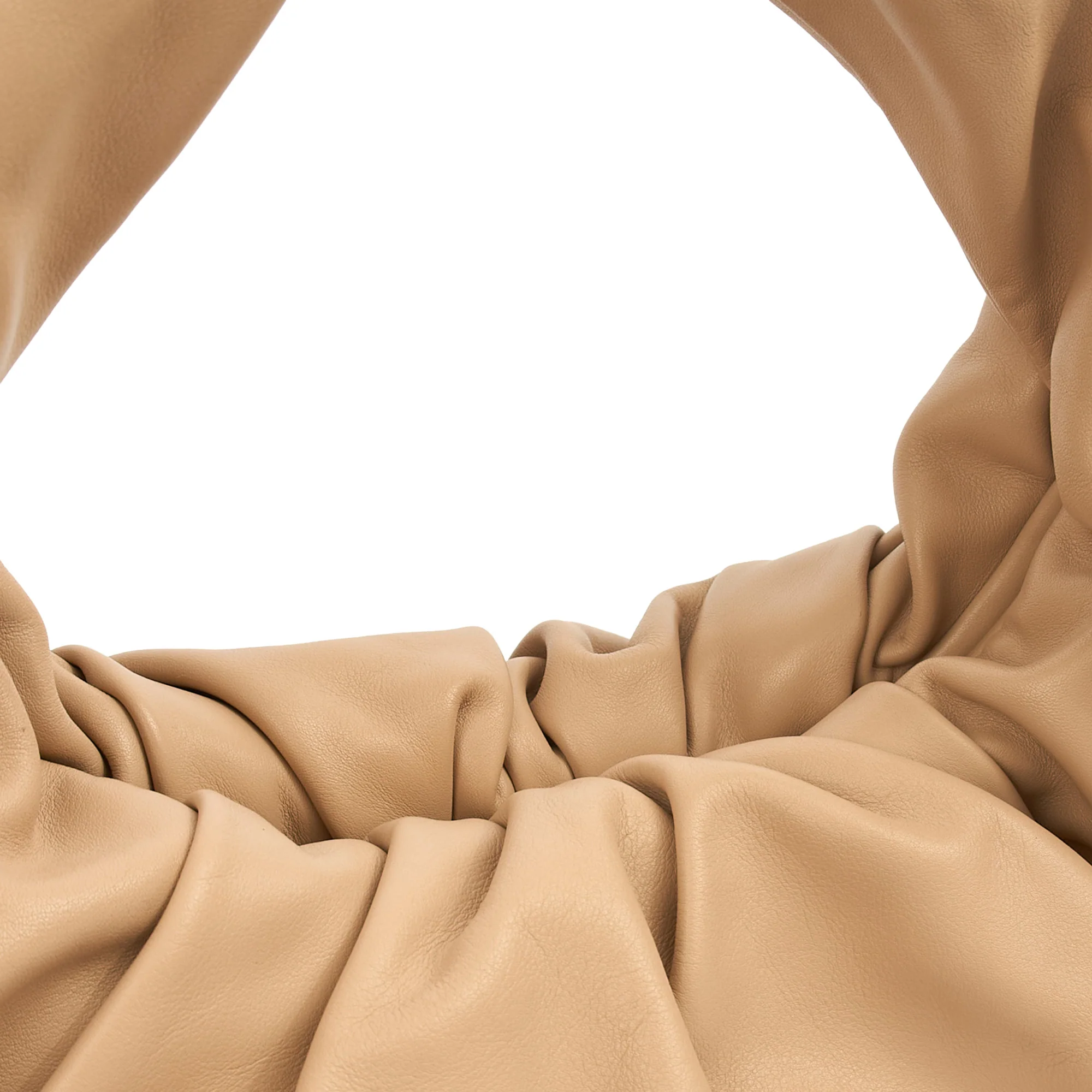 Picture of Bottega Veneta Shoulder Bag Shoulder Pouch in Almond, Leather