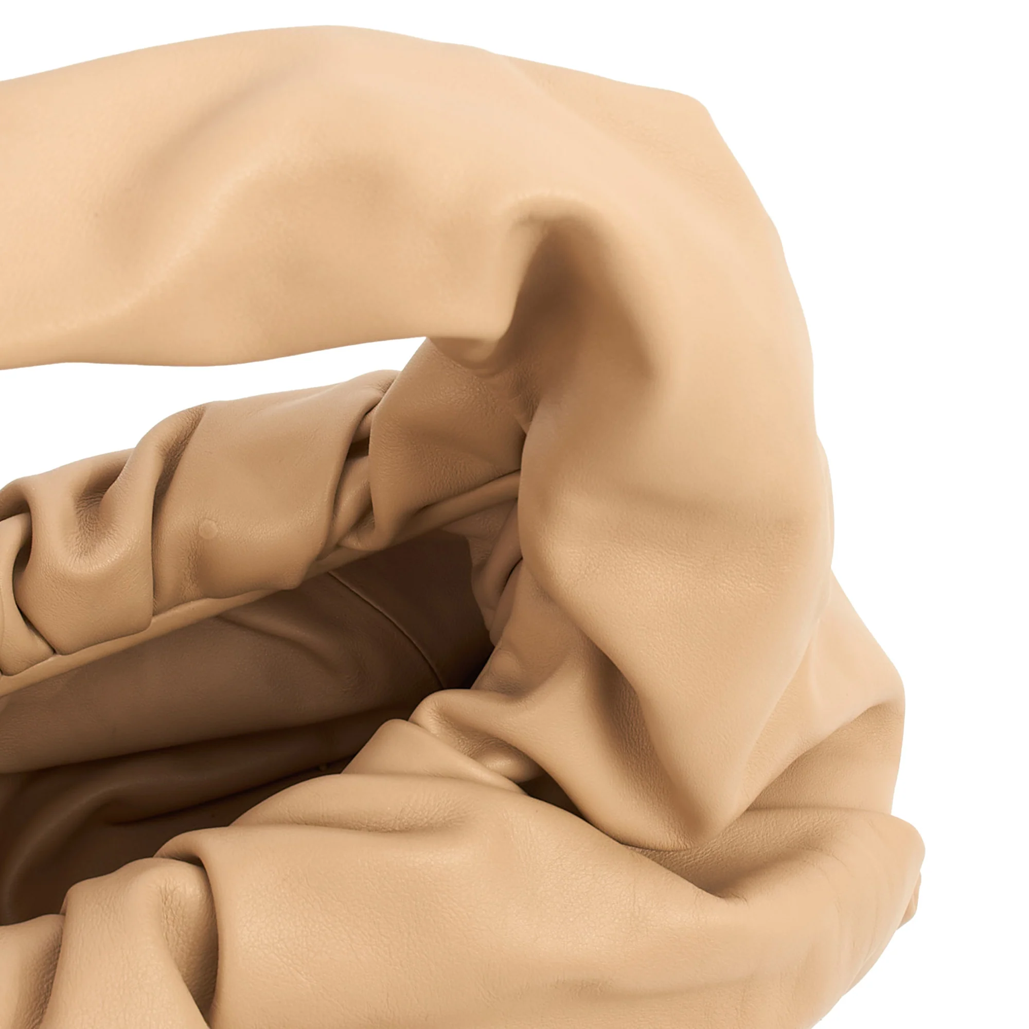 Picture of Bottega Veneta Shoulder Bag Shoulder Pouch in Almond, Leather